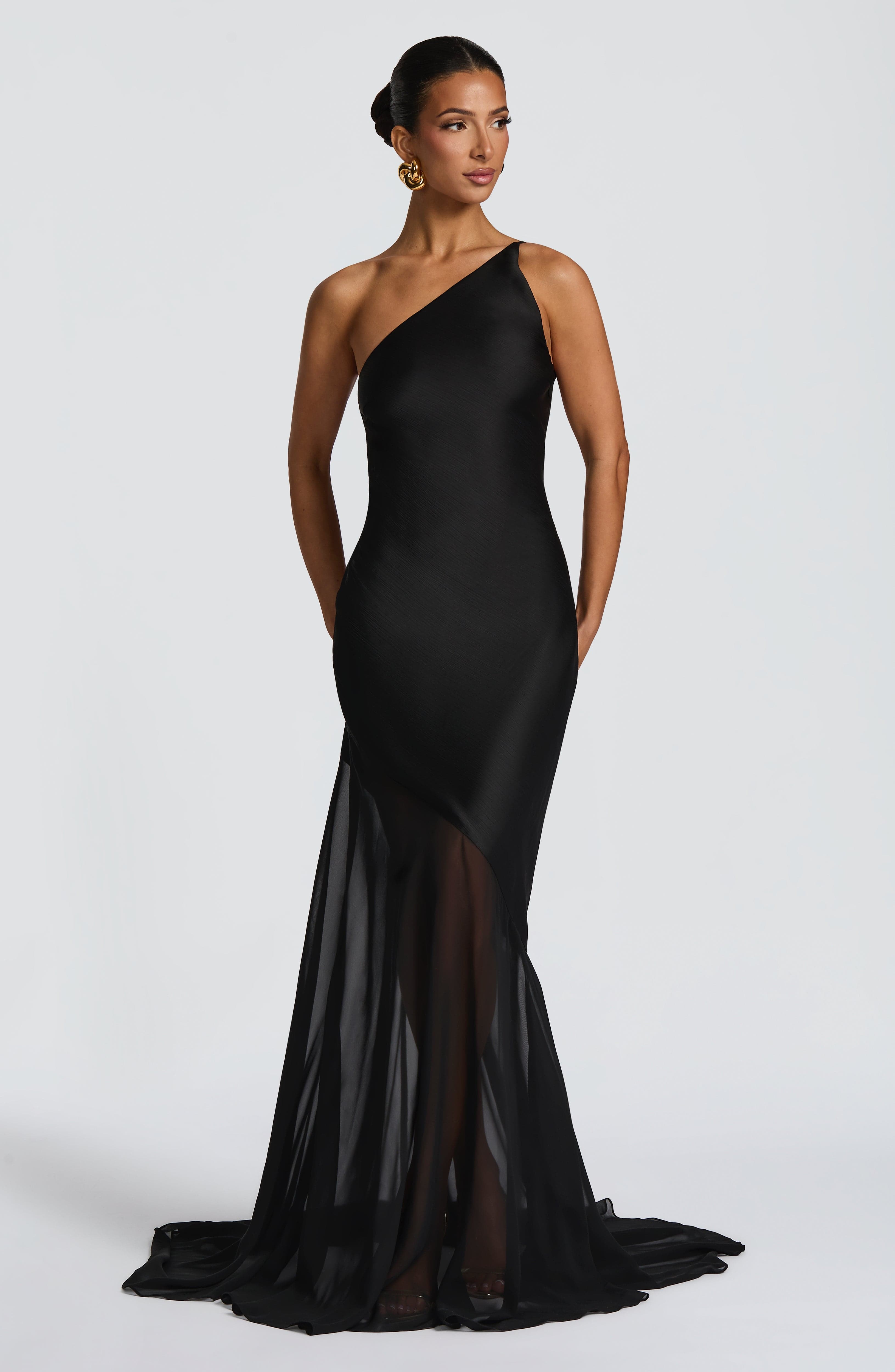 Fable Siyah Maxi Elbise