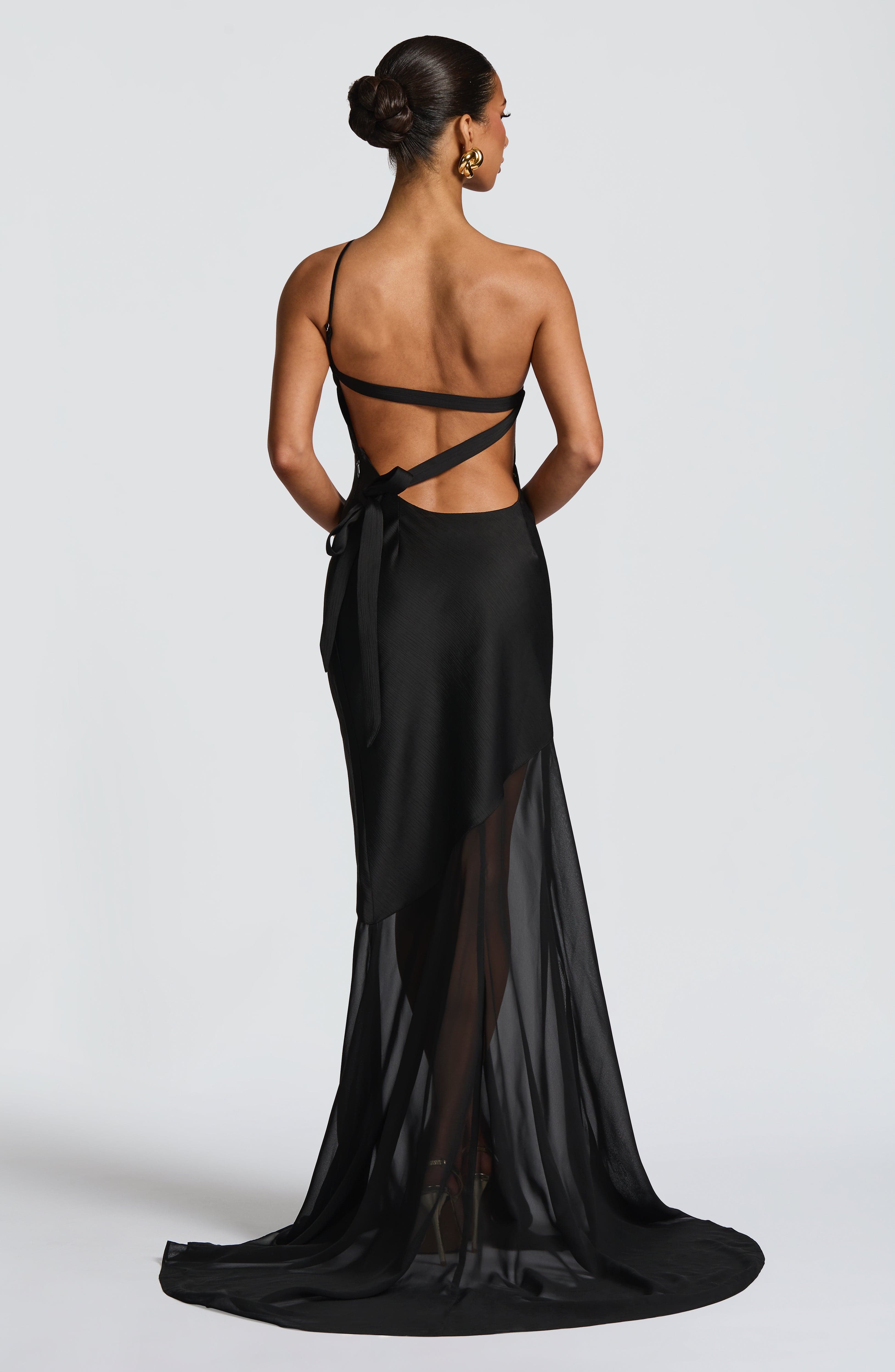 Fable Siyah Maxi Elbise