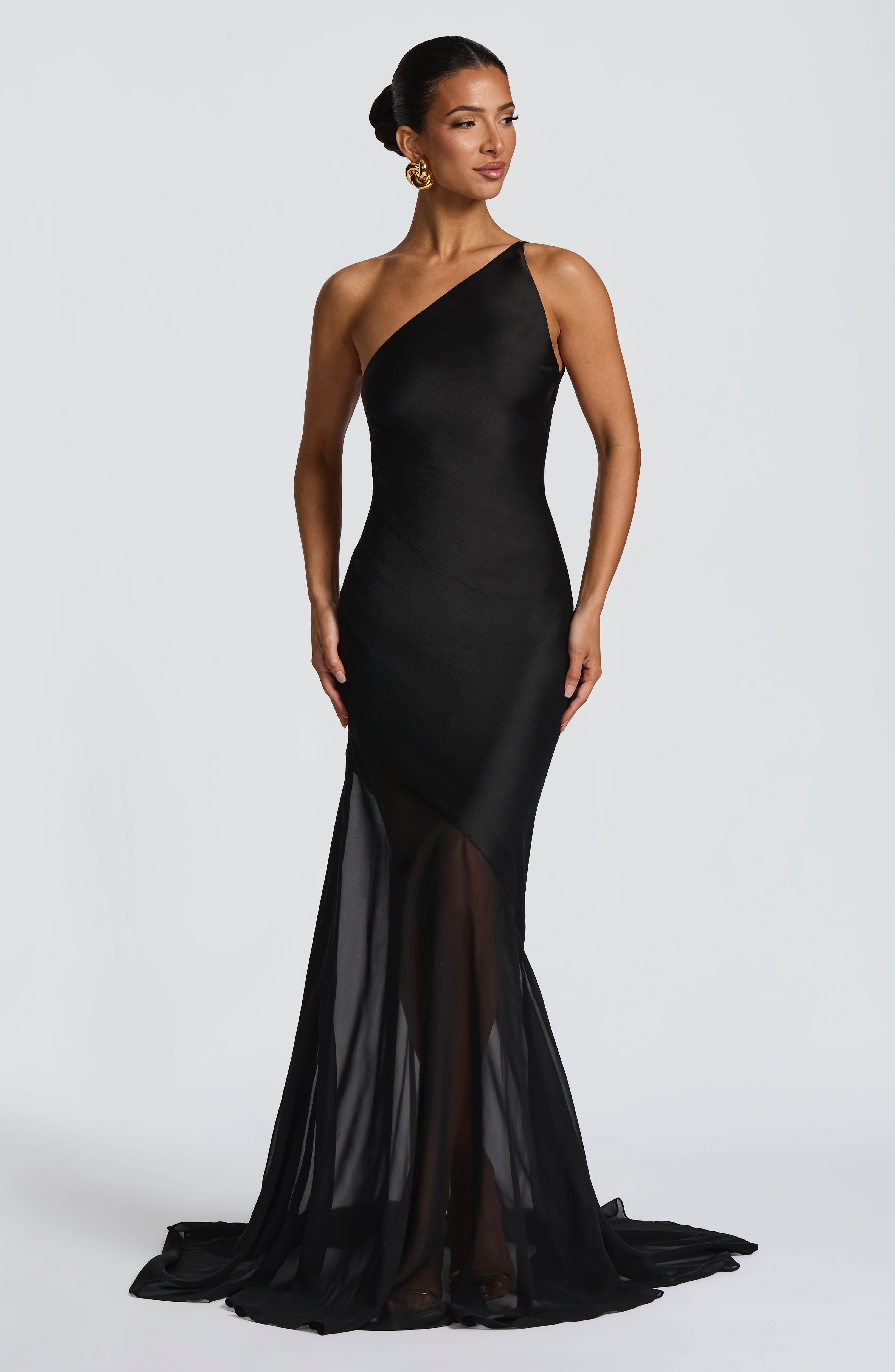 Fable Siyah Maxi Elbise