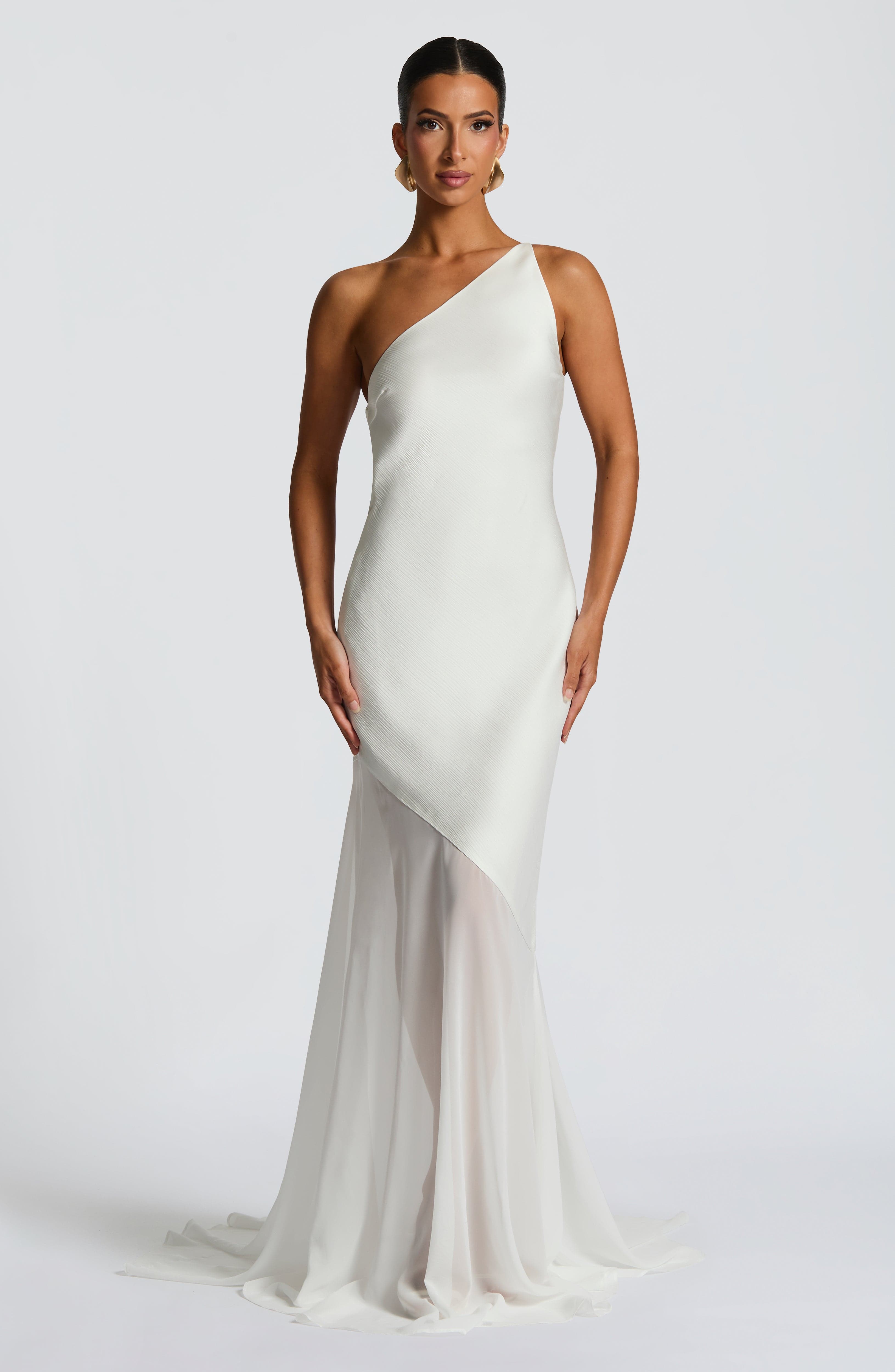 Fable Ekru Maxi Elbise