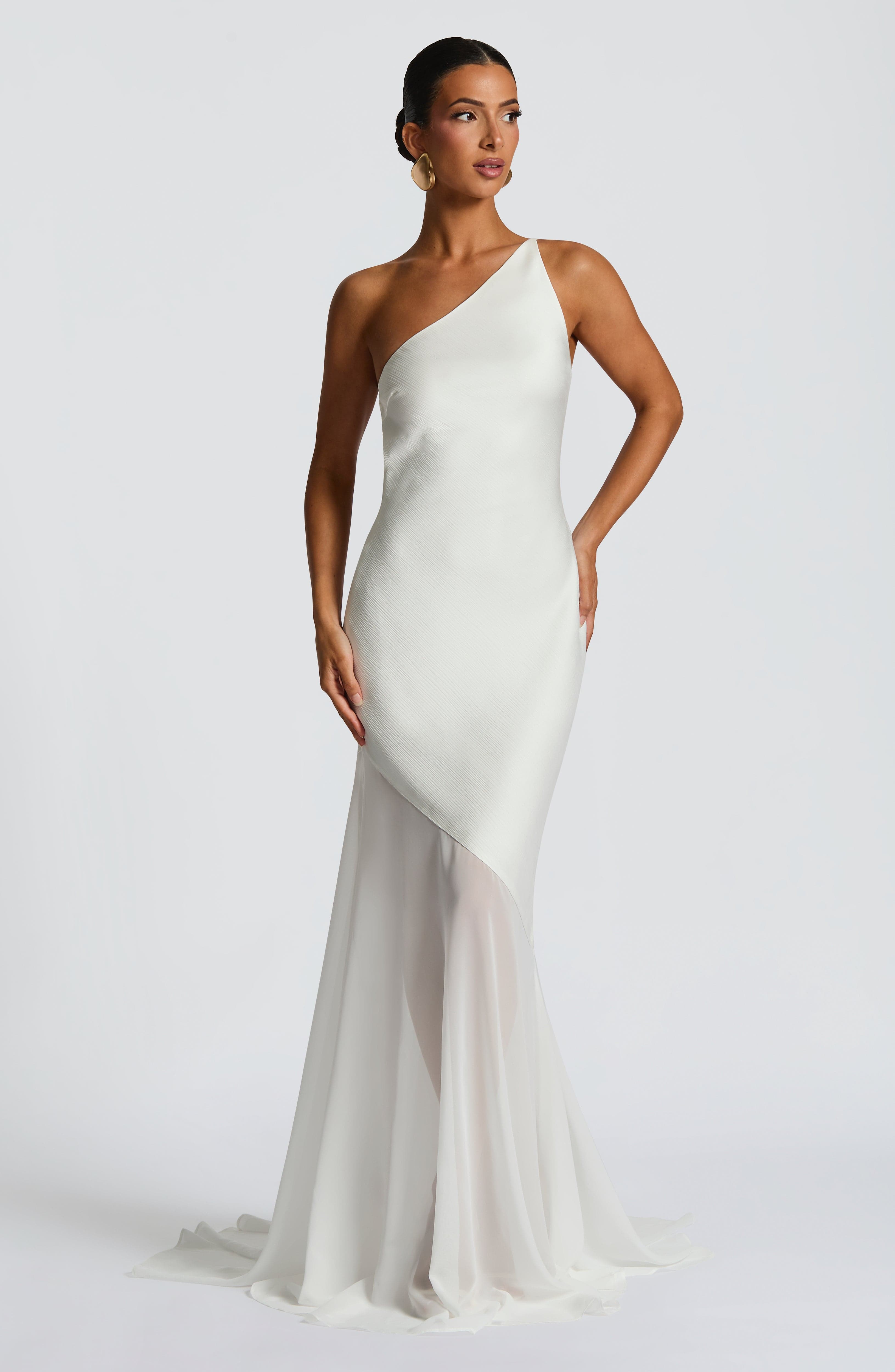 Fable Ekru Maxi Elbise