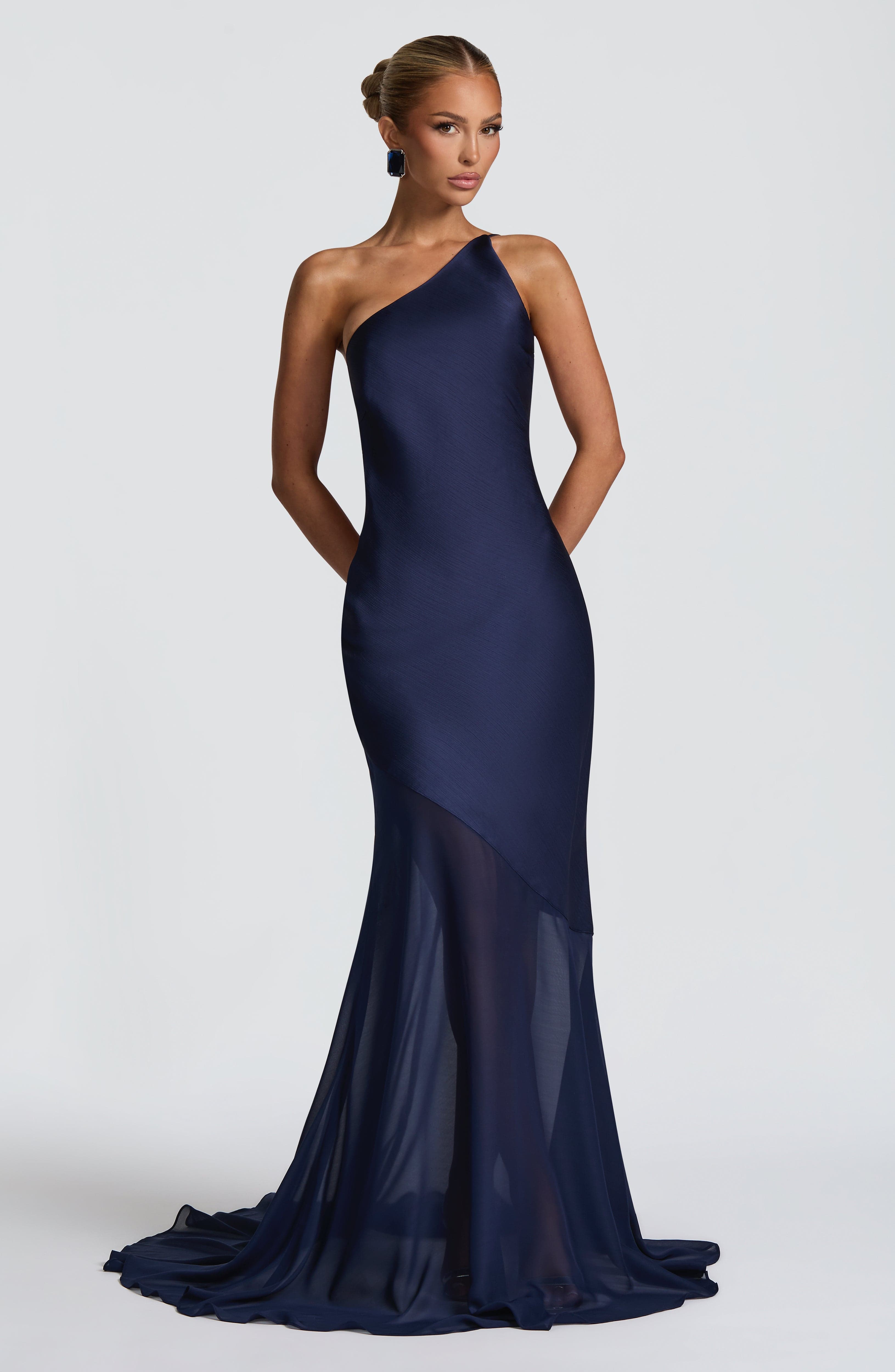 Fable Lacivert Maxi Elbise