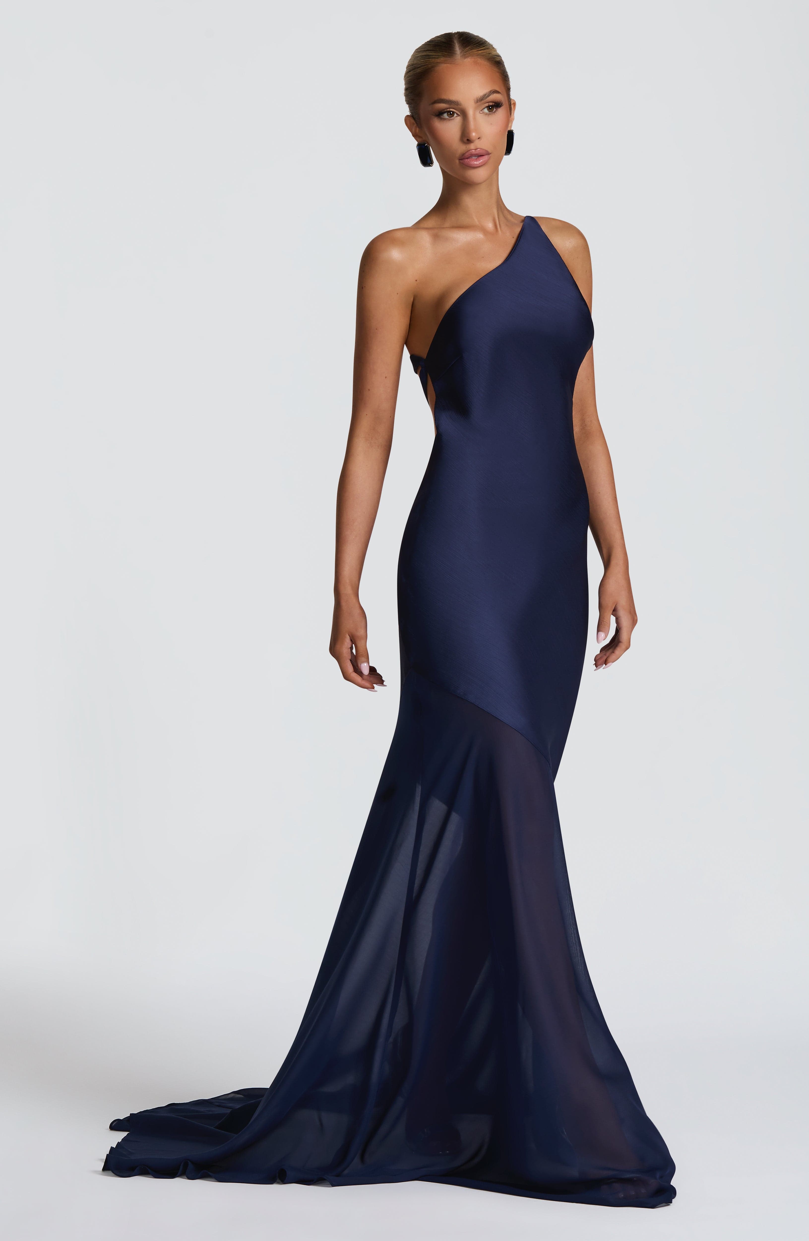Fable Lacivert Maxi Elbise