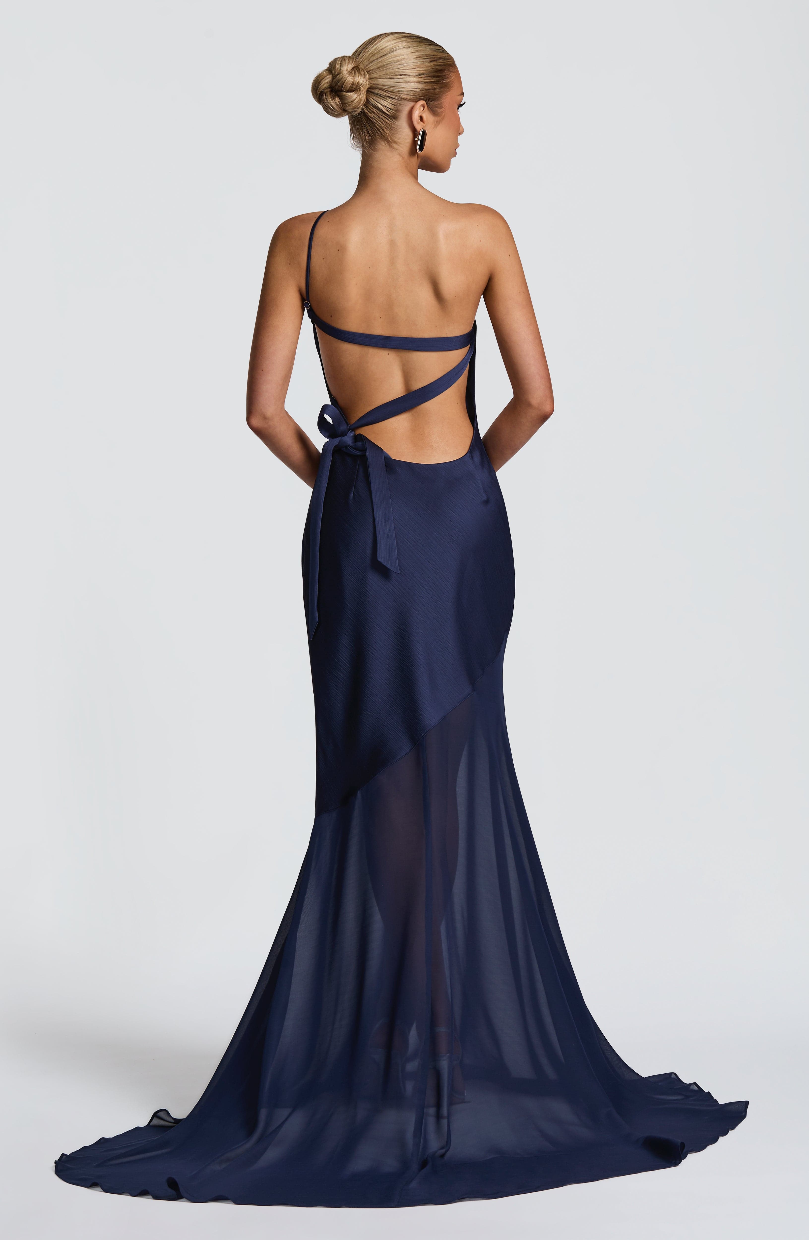 Fable Lacivert Maxi Elbise