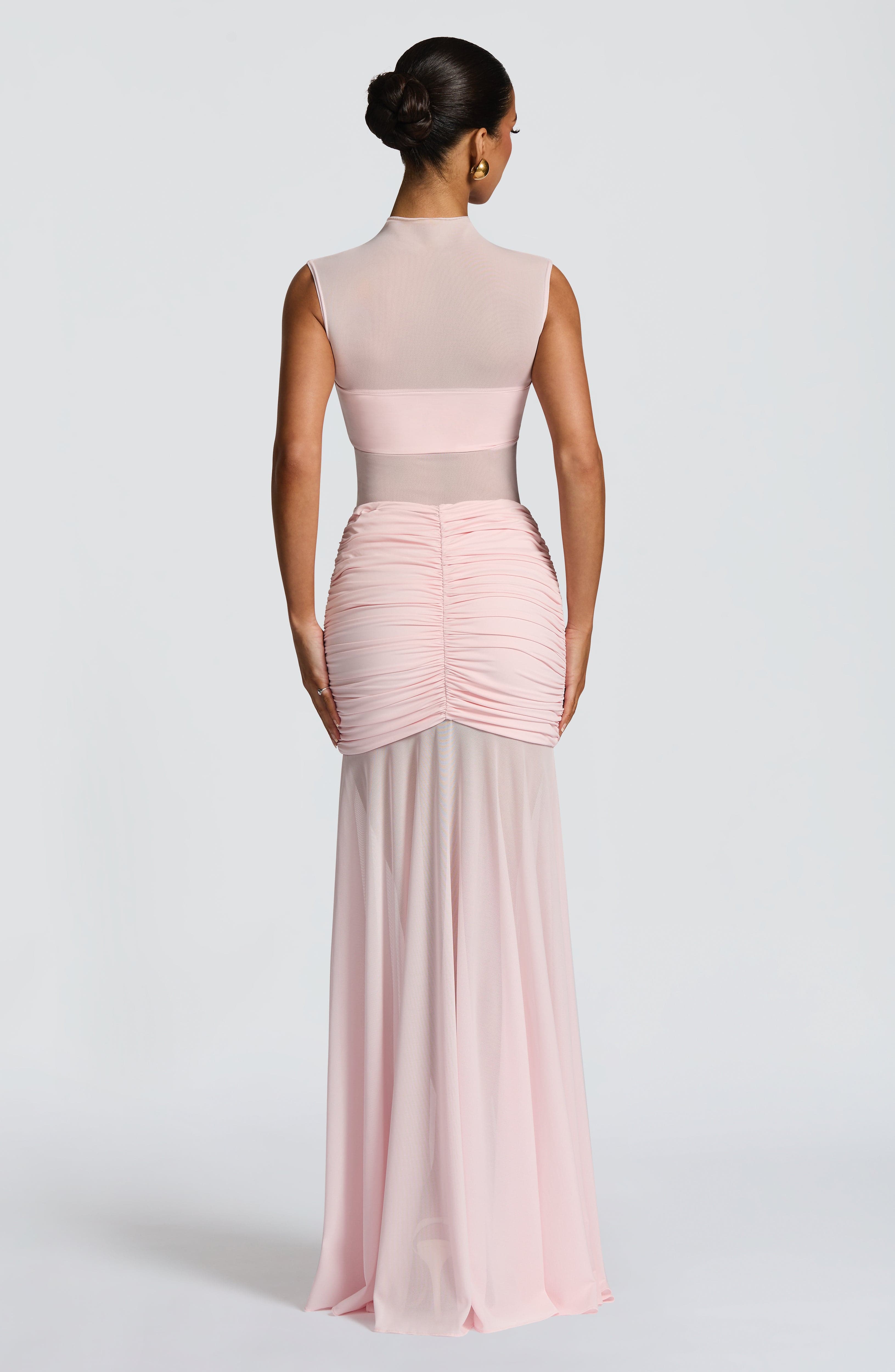 Fae Pembe Maxi Etek