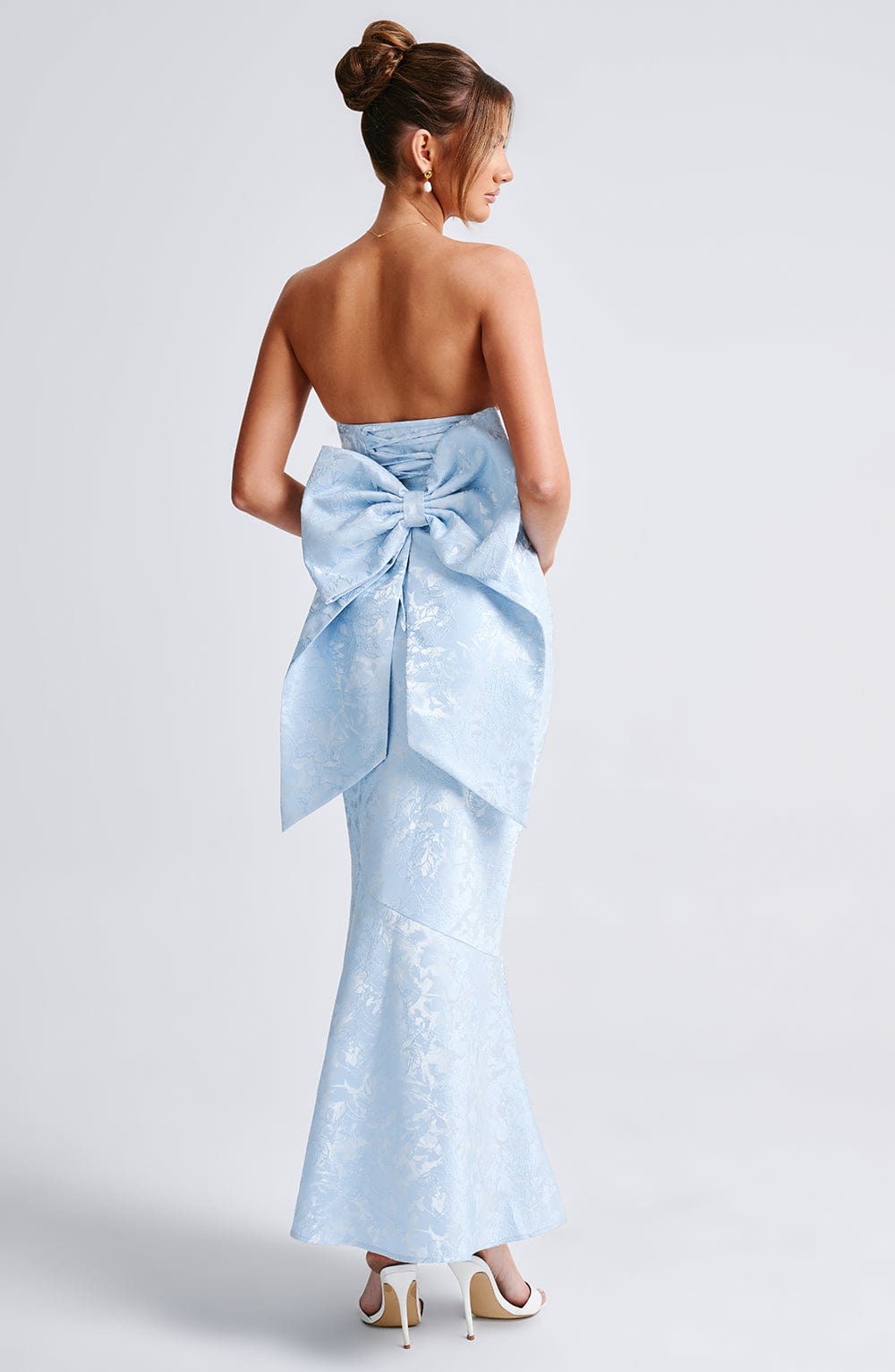 Felicity Mavi Maxi Elbise