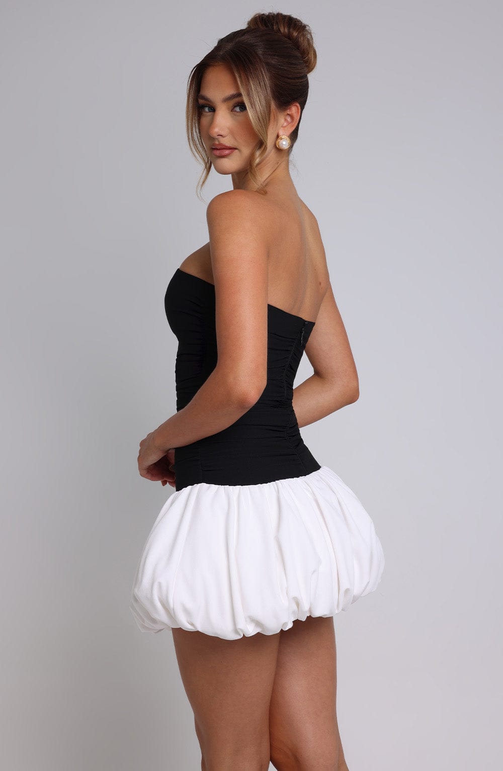 Gemma Mini Siyah Elbise