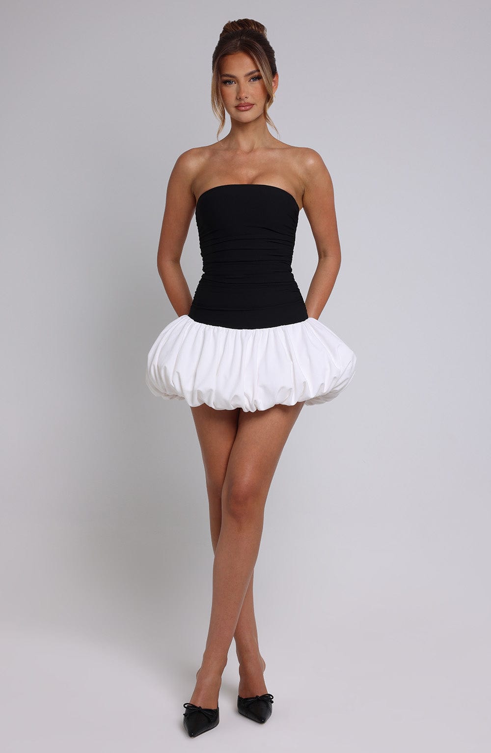 Gemma Mini Siyah Elbise
