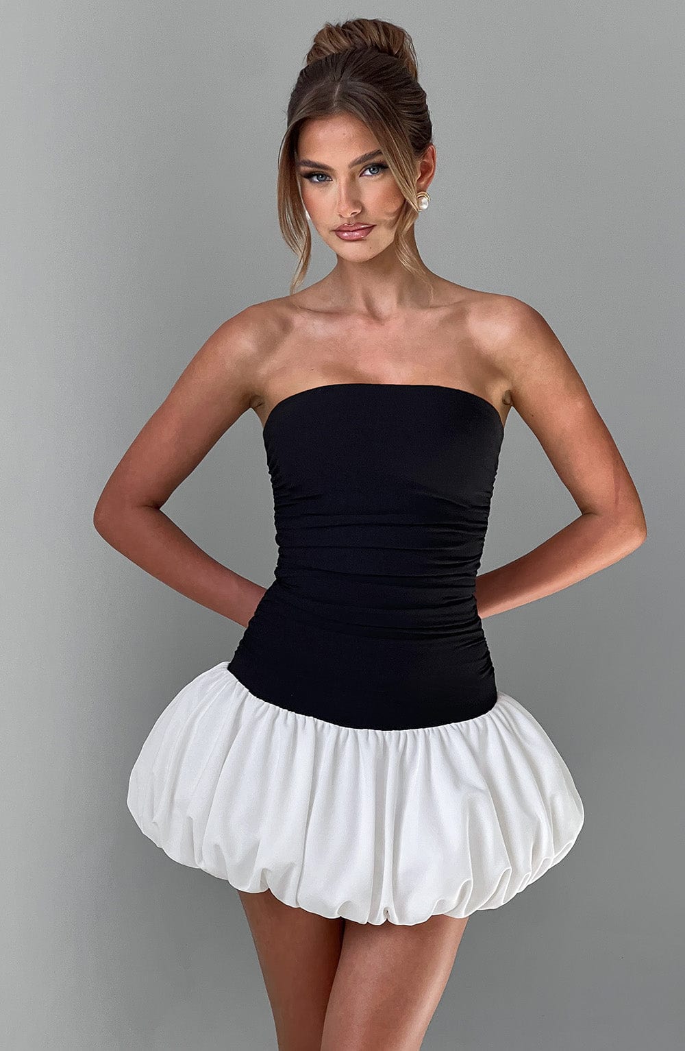 Gemma Mini Siyah Elbise