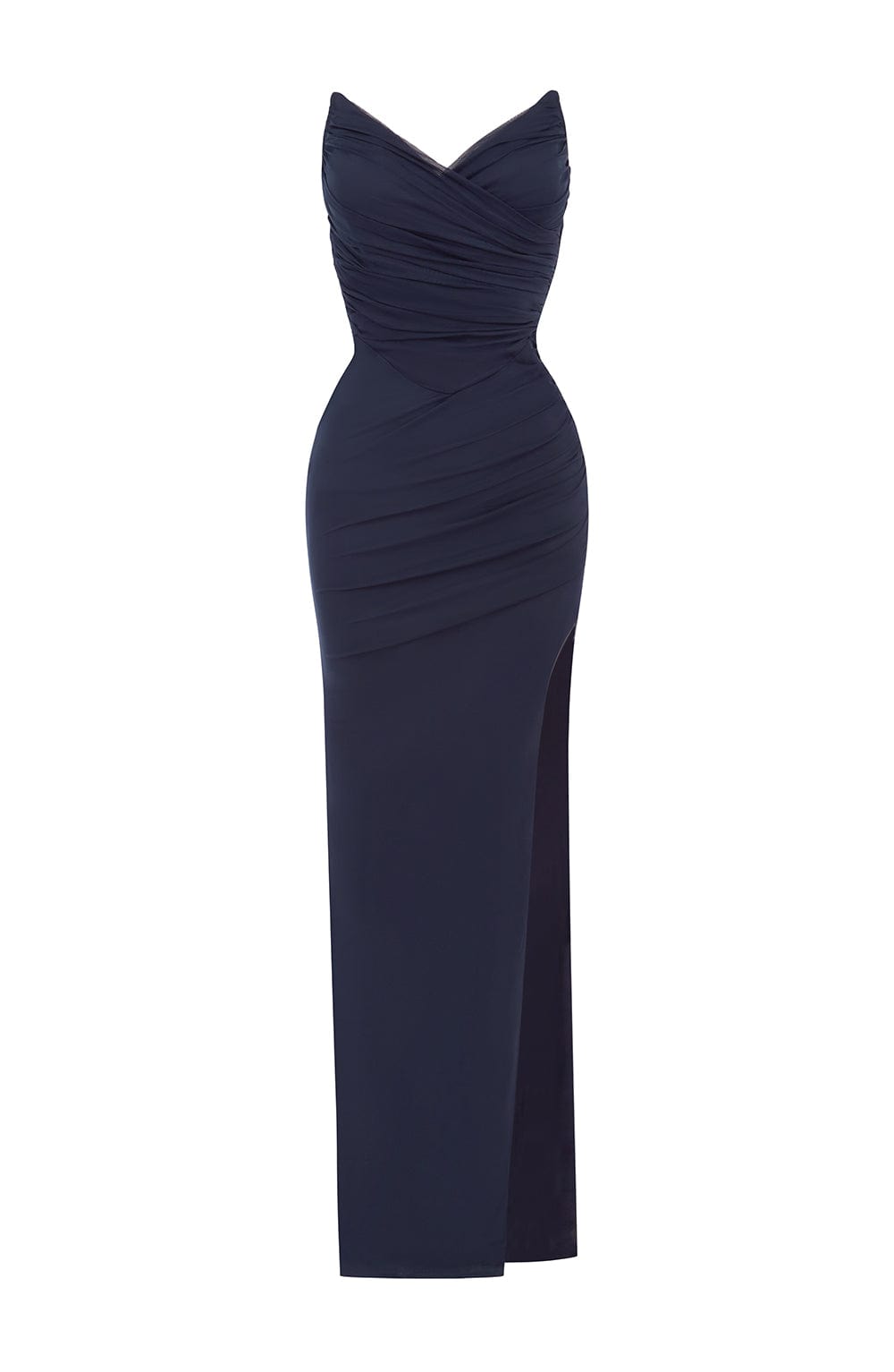 Giovanna Lacivert Maxi Elbise