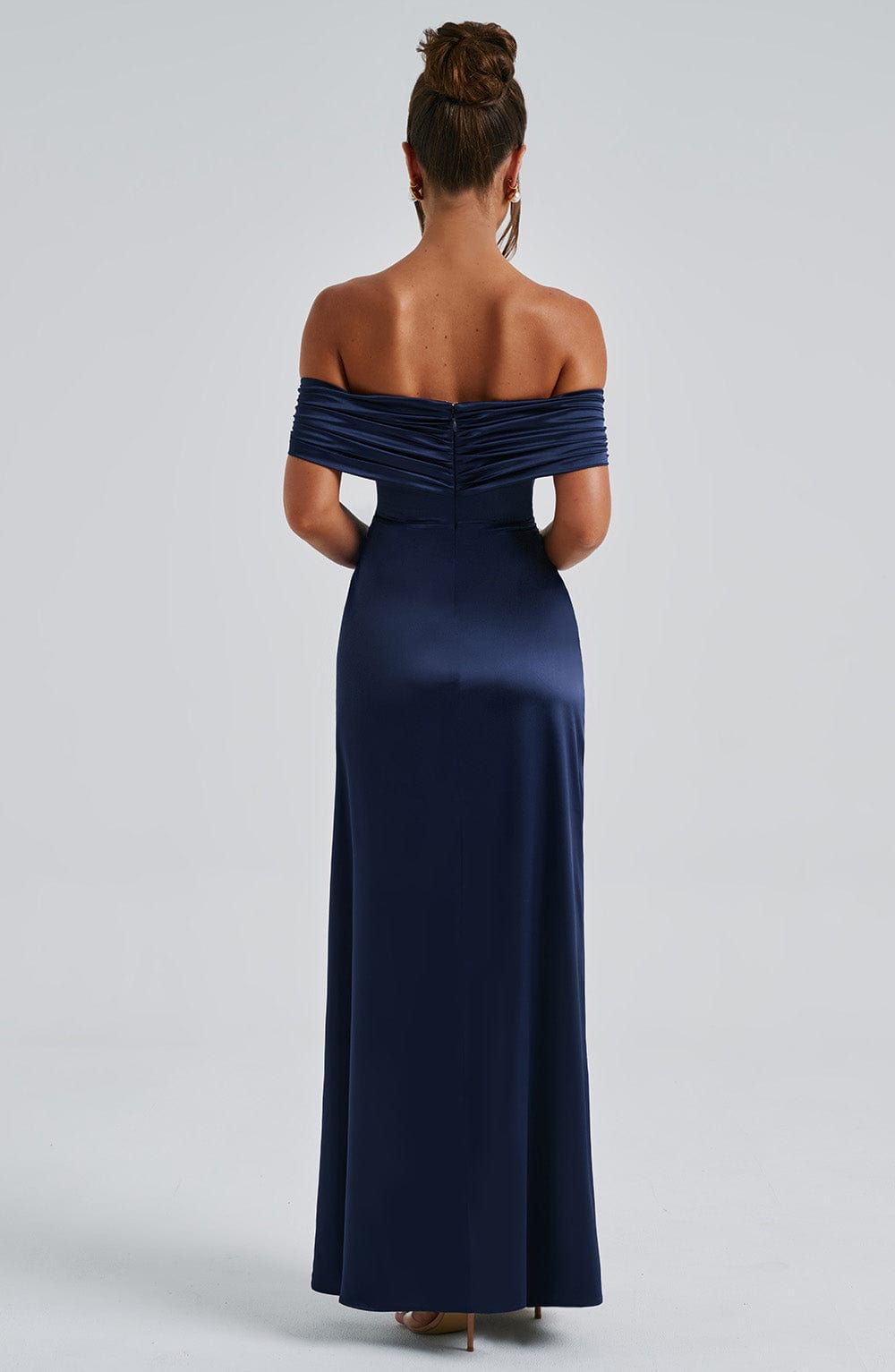 Gwendolyn Lacivert Maxi Elbise