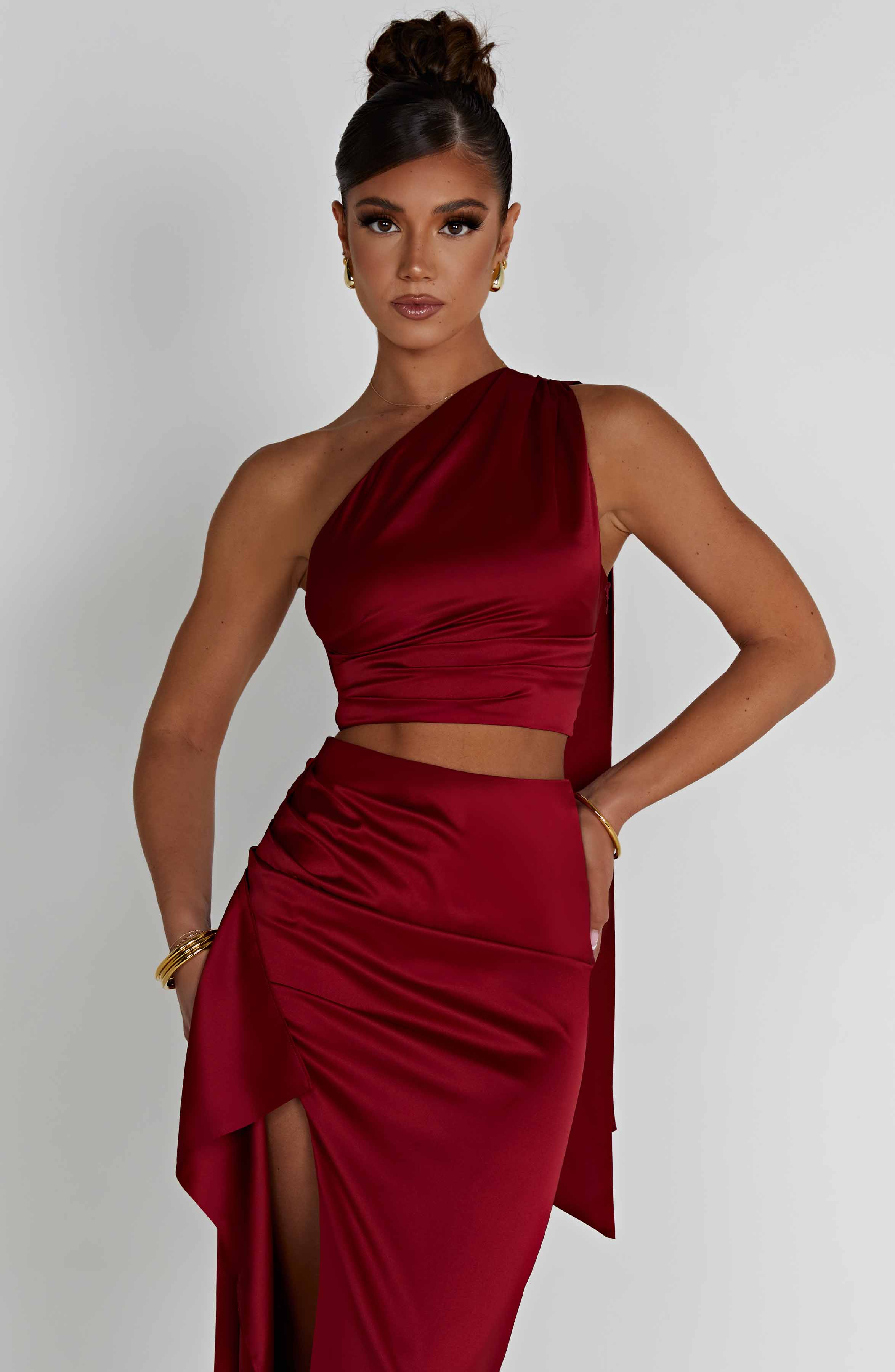 Halsey Şarap Bordo Üst
