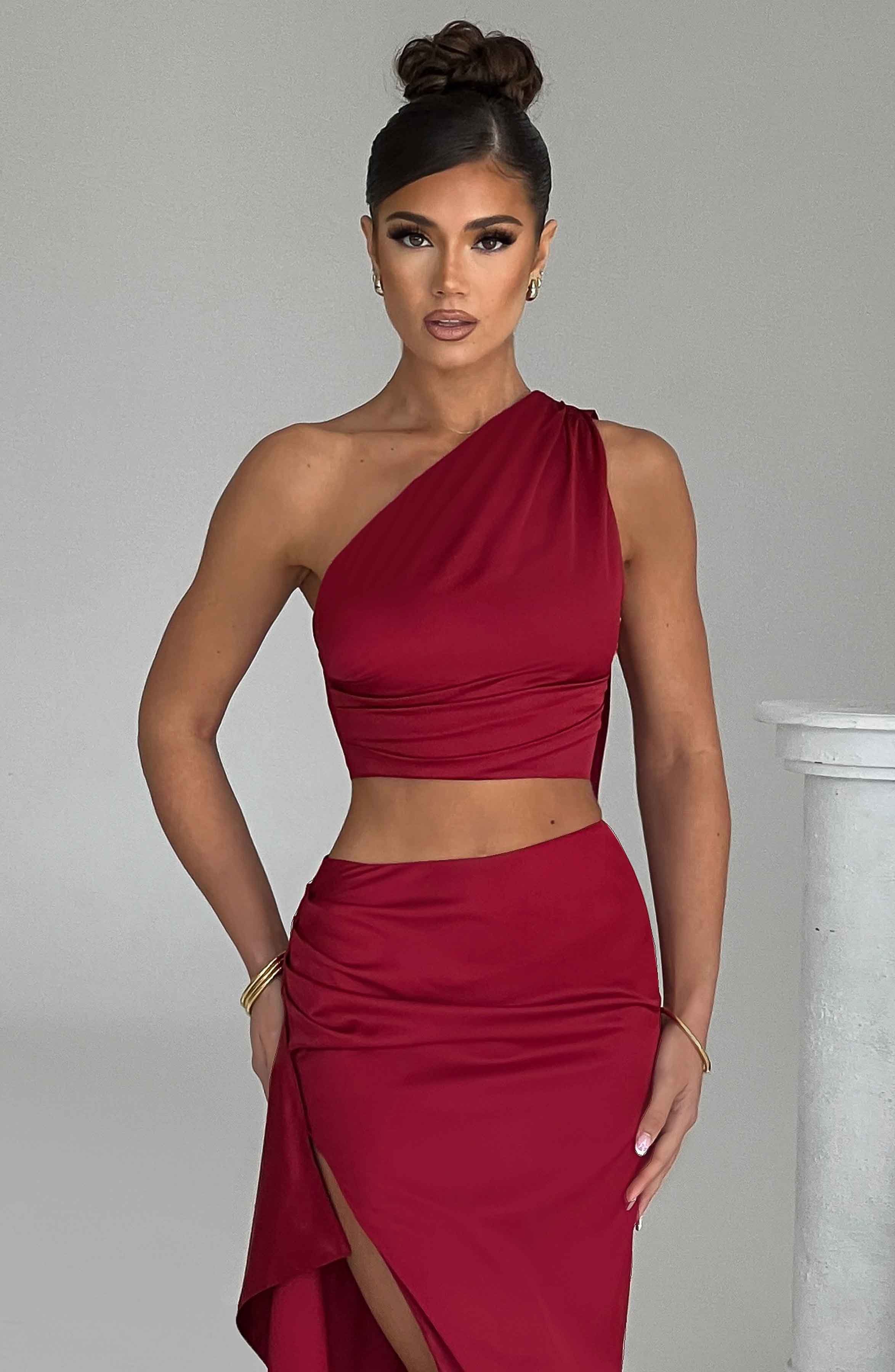 Halsey Şarap Bordo Üst