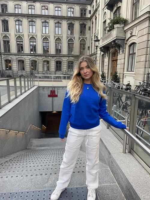 Rebecca Ekru Keten Pantolon