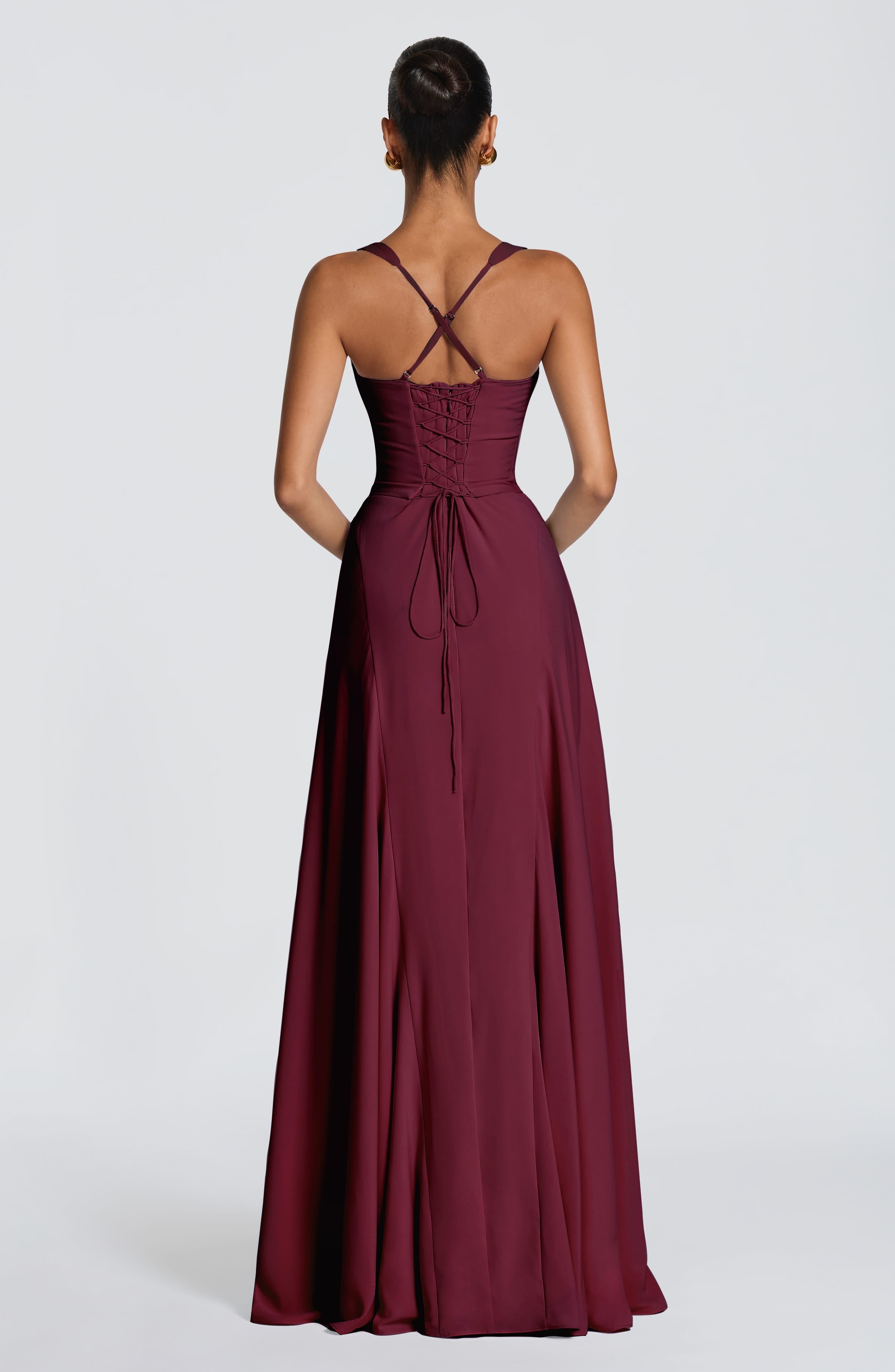 Irie Maxi Elbise - Parlak Kiraz