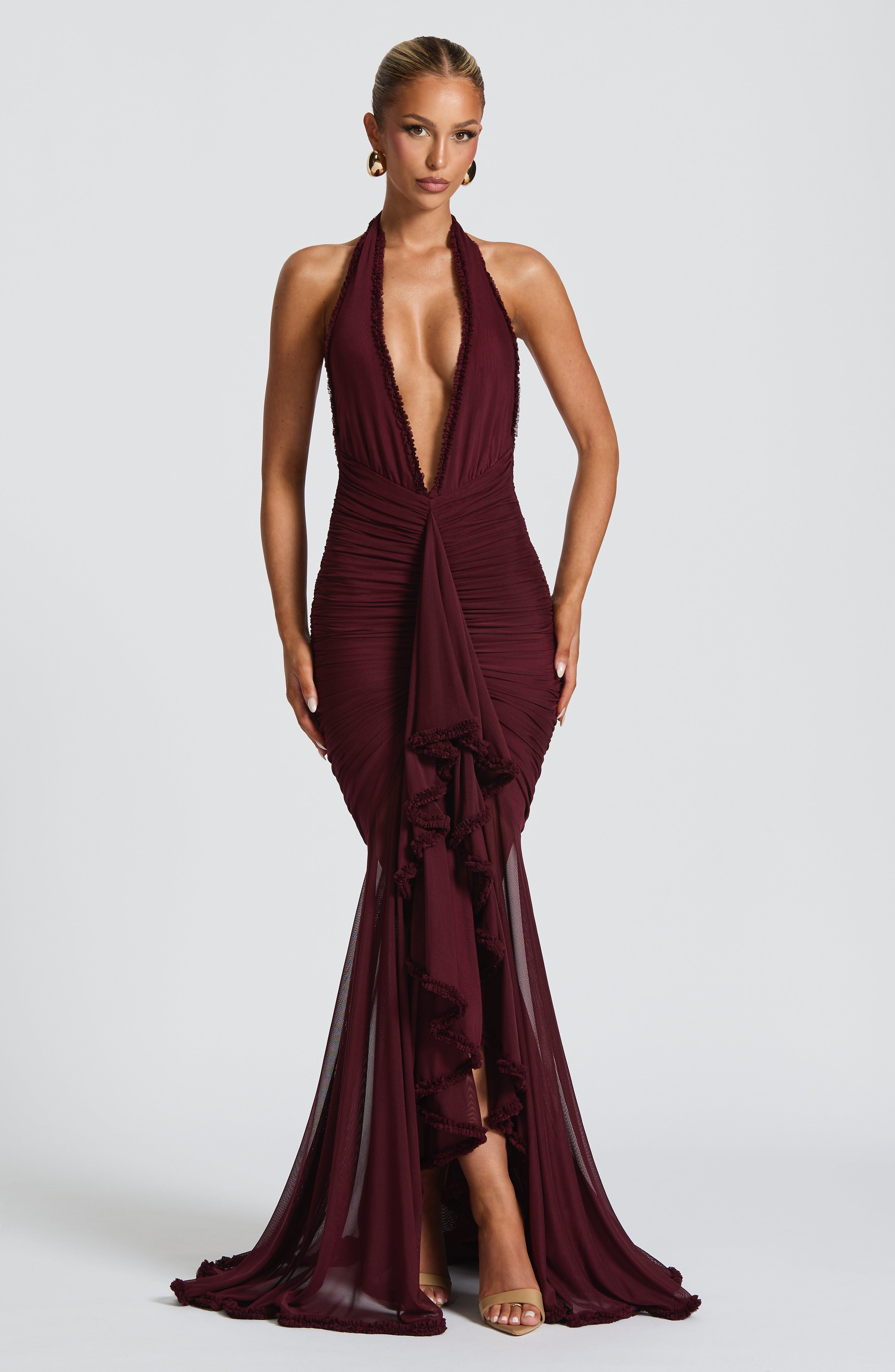 Janessa Kiraz Cila Maxi Elbise