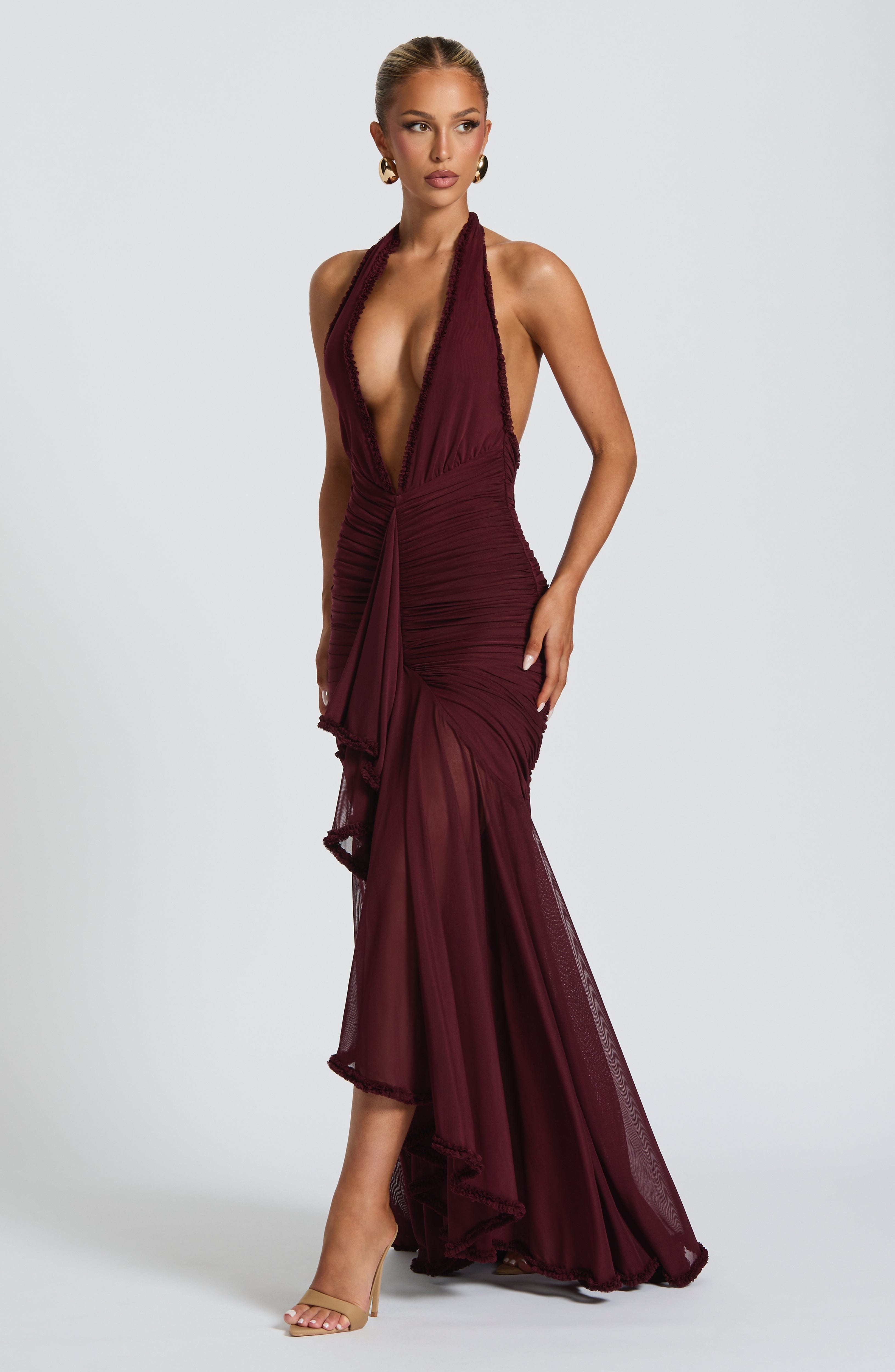 Janessa Kiraz Cila Maxi Elbise