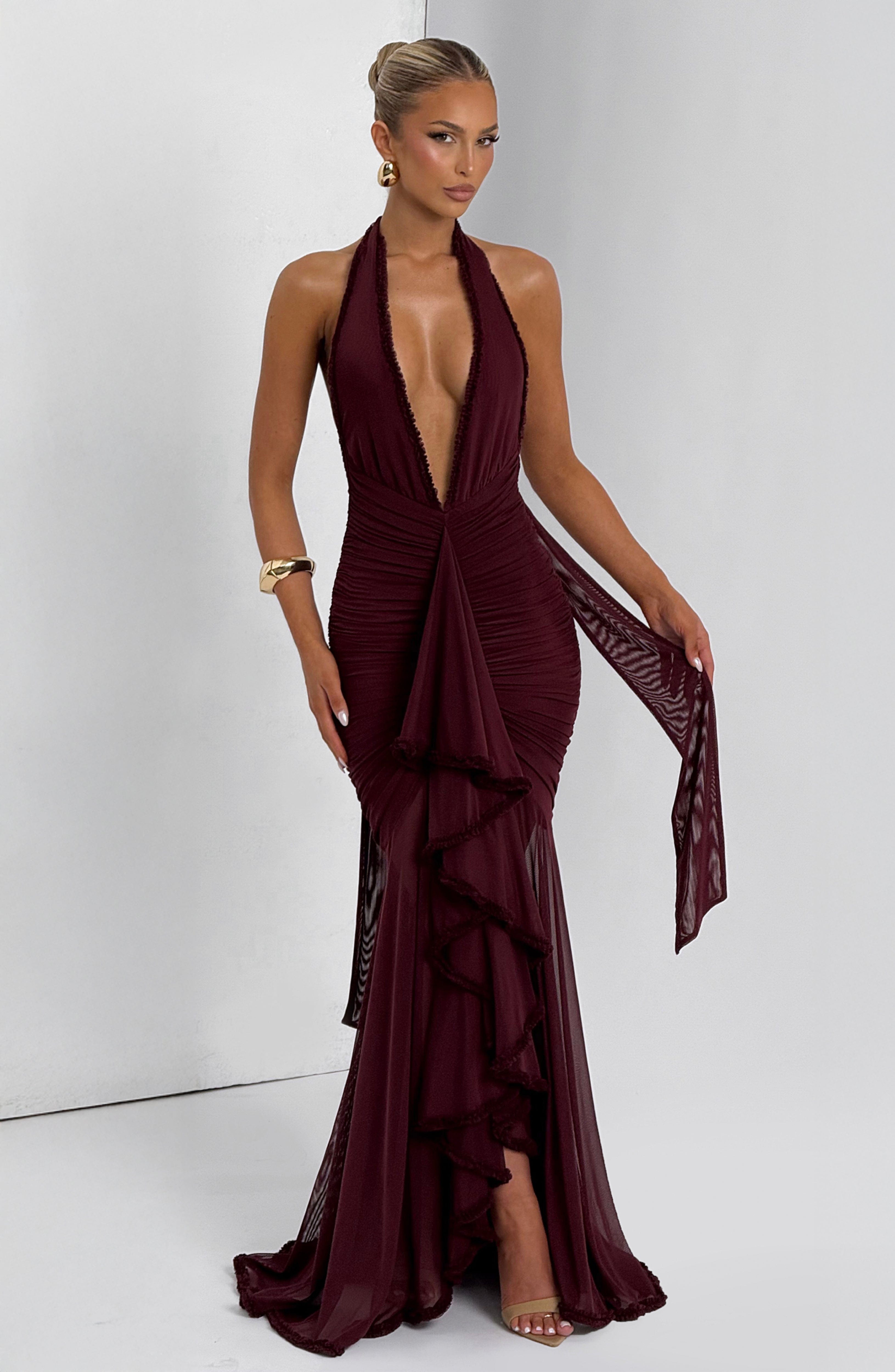 Janessa Kiraz Cila Maxi Elbise