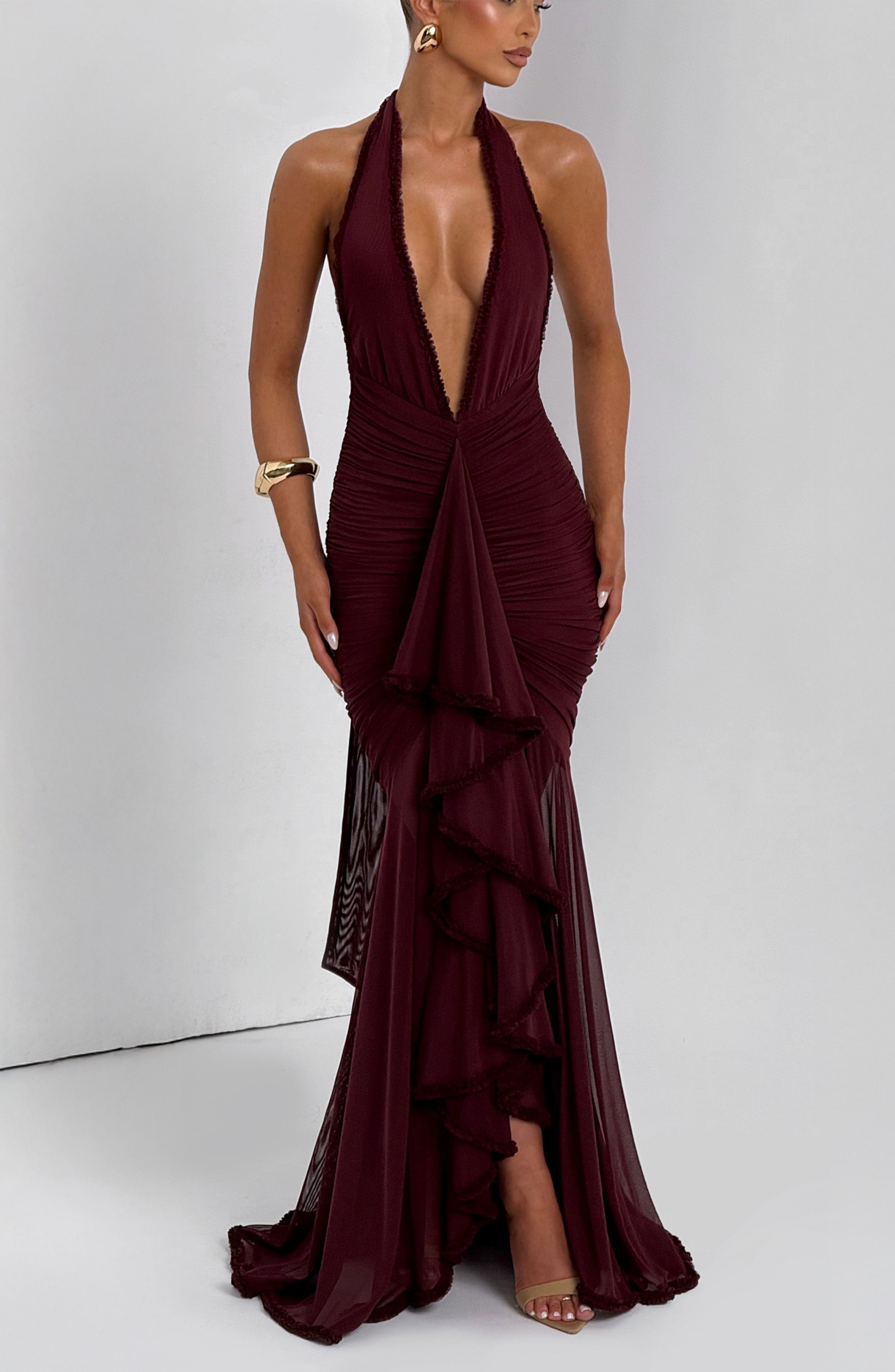 Janessa Kiraz Cila Maxi Elbise