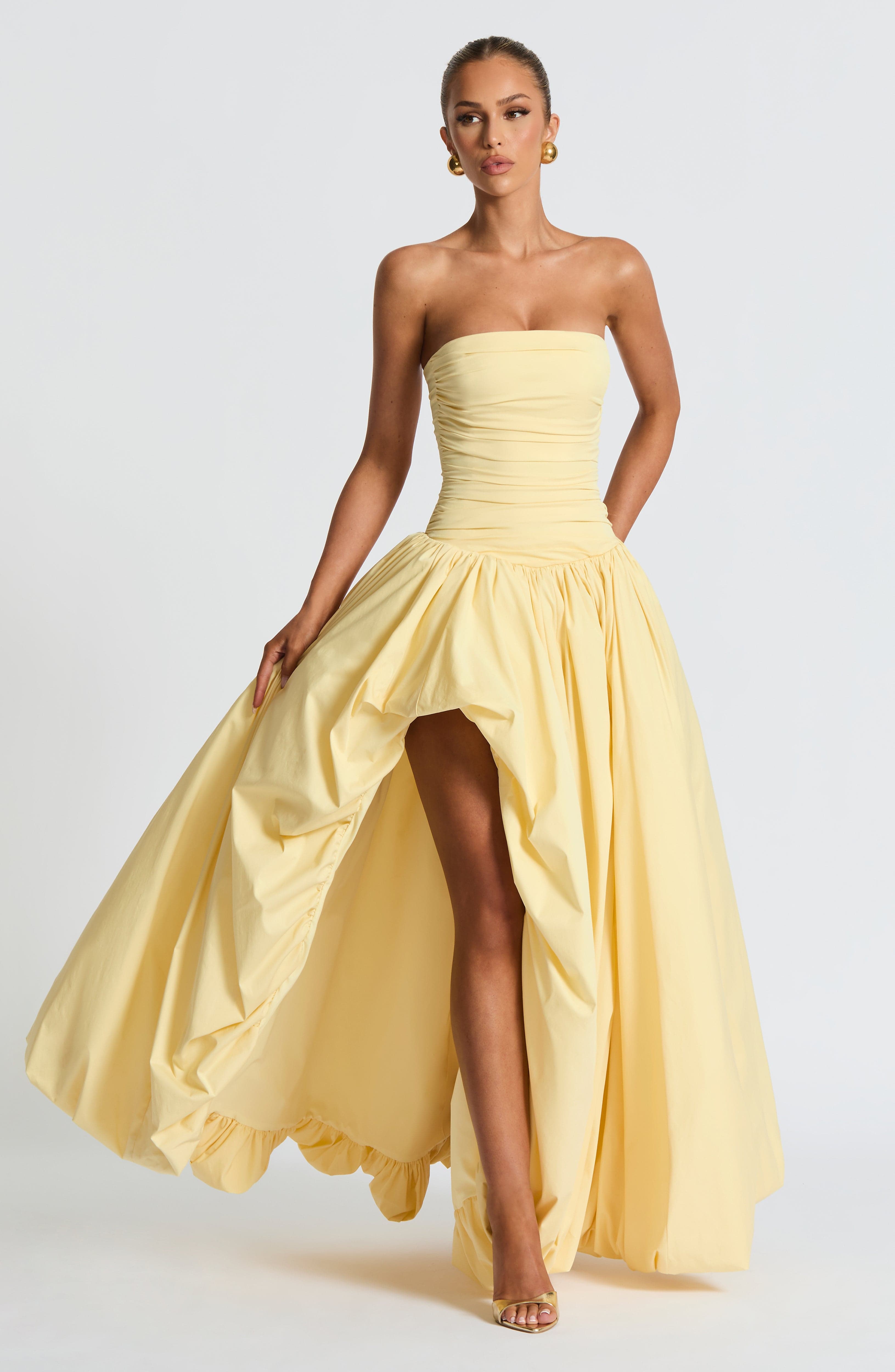 Jillian Limon Maxi Elbise