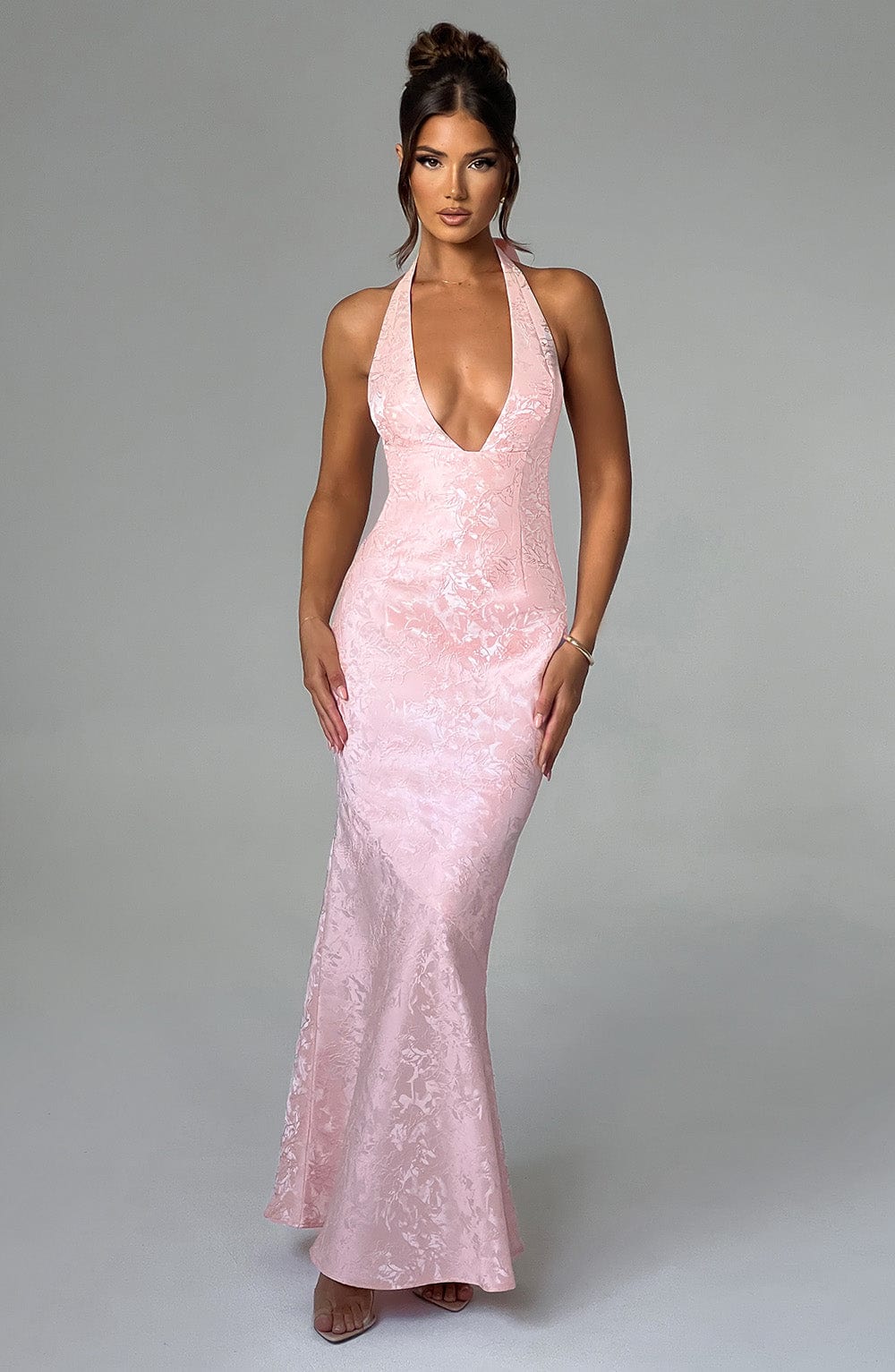 Josephine Pembe Maxi Elbise