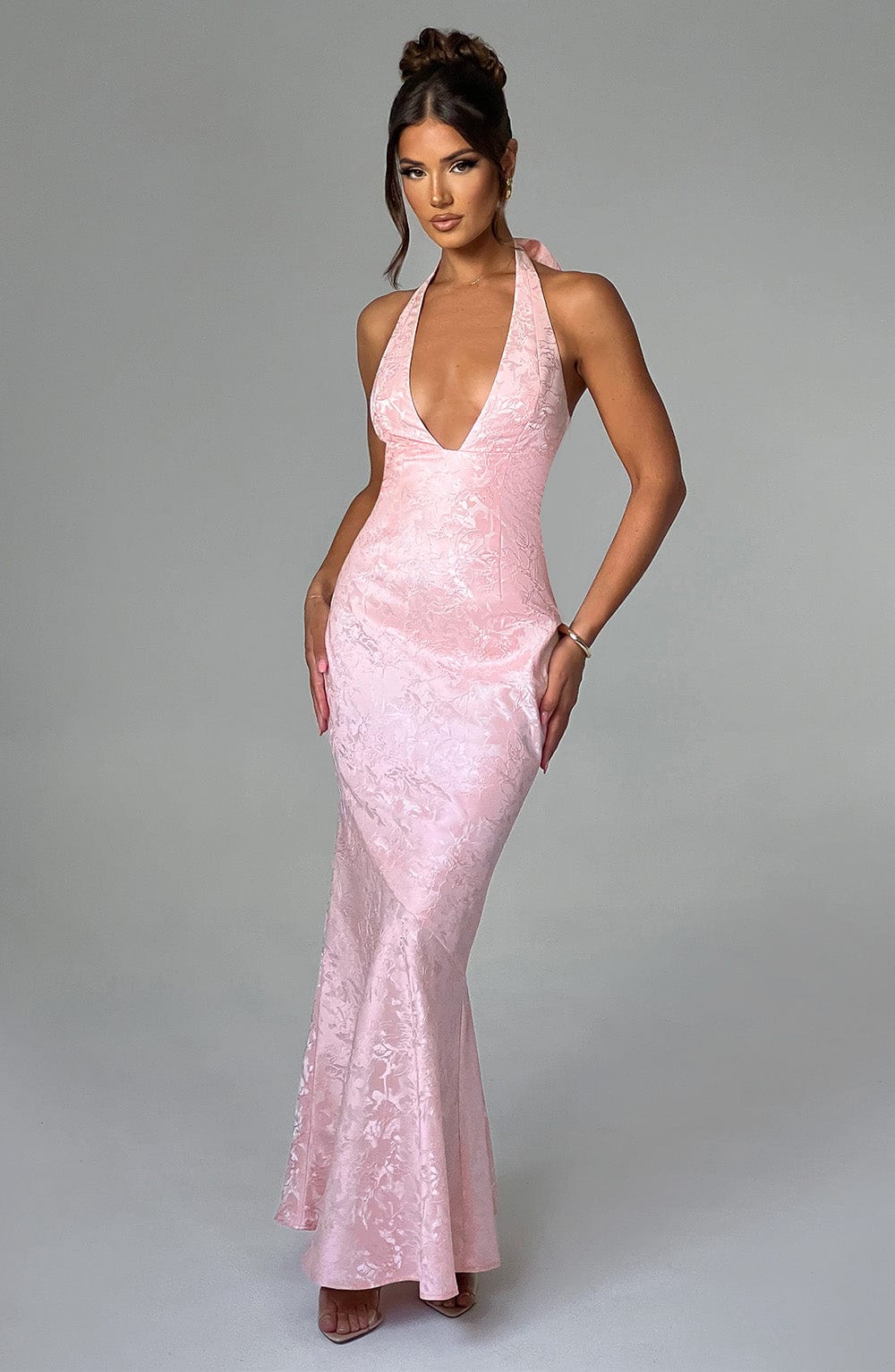 Josephine Pembe Maxi Elbise