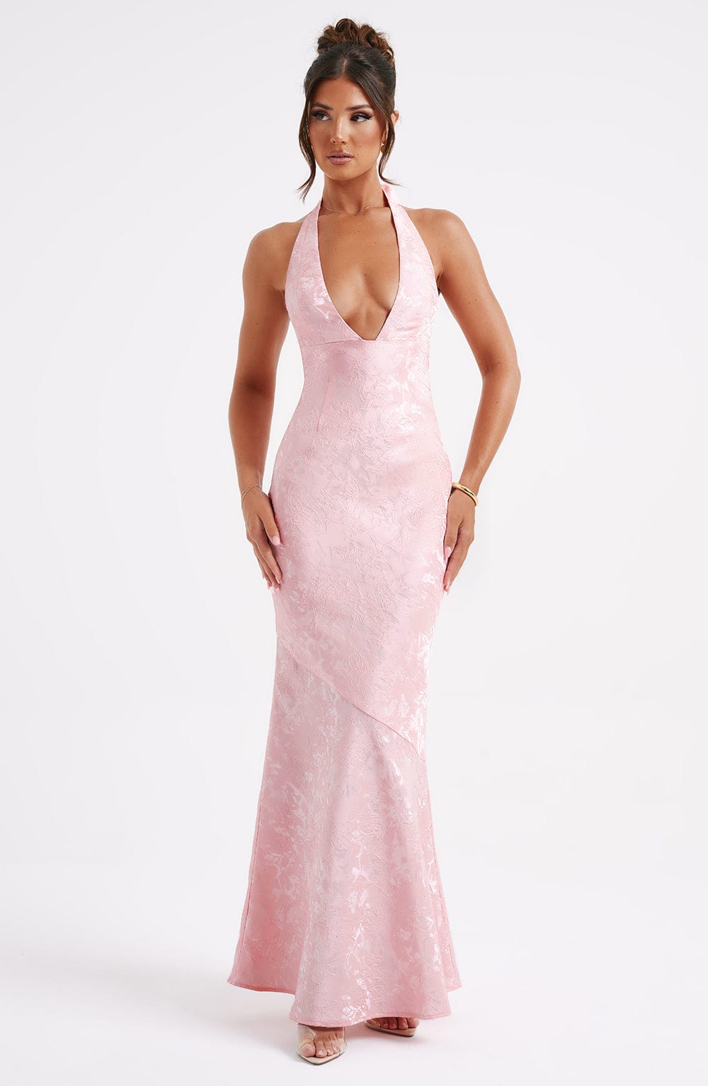 Josephine Pembe Maxi Elbise