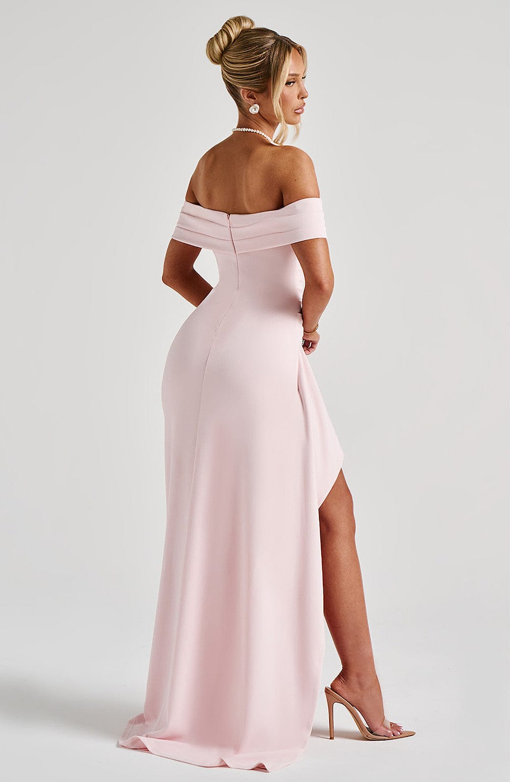 Joyce Pembe Maxi Elbise