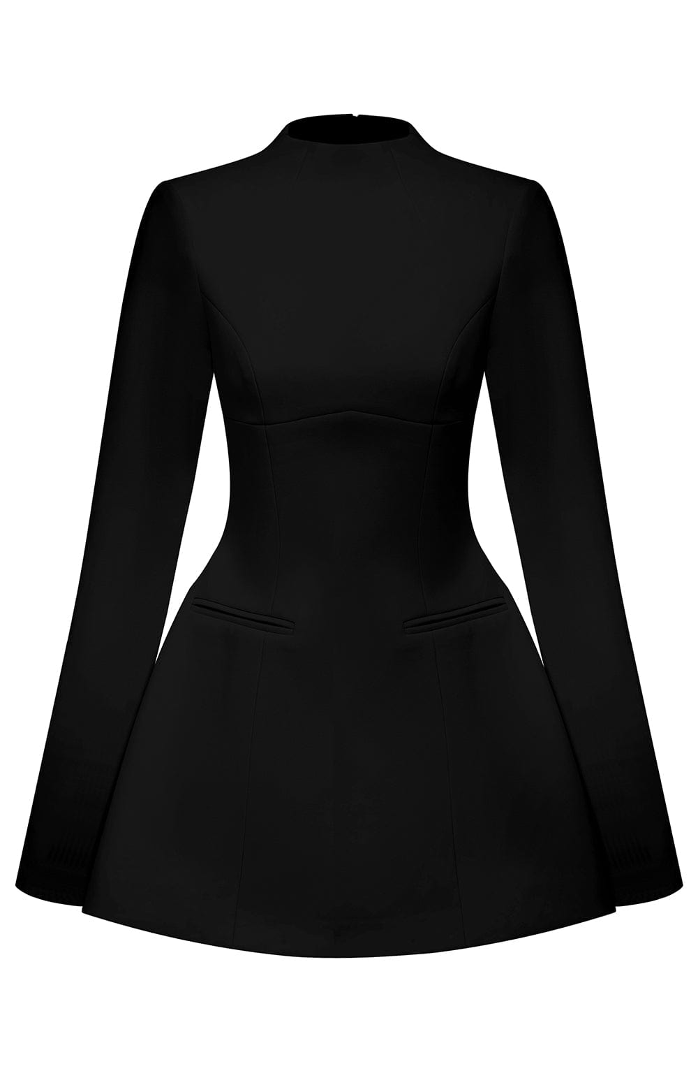 Siyah Kelly Mini Elbise