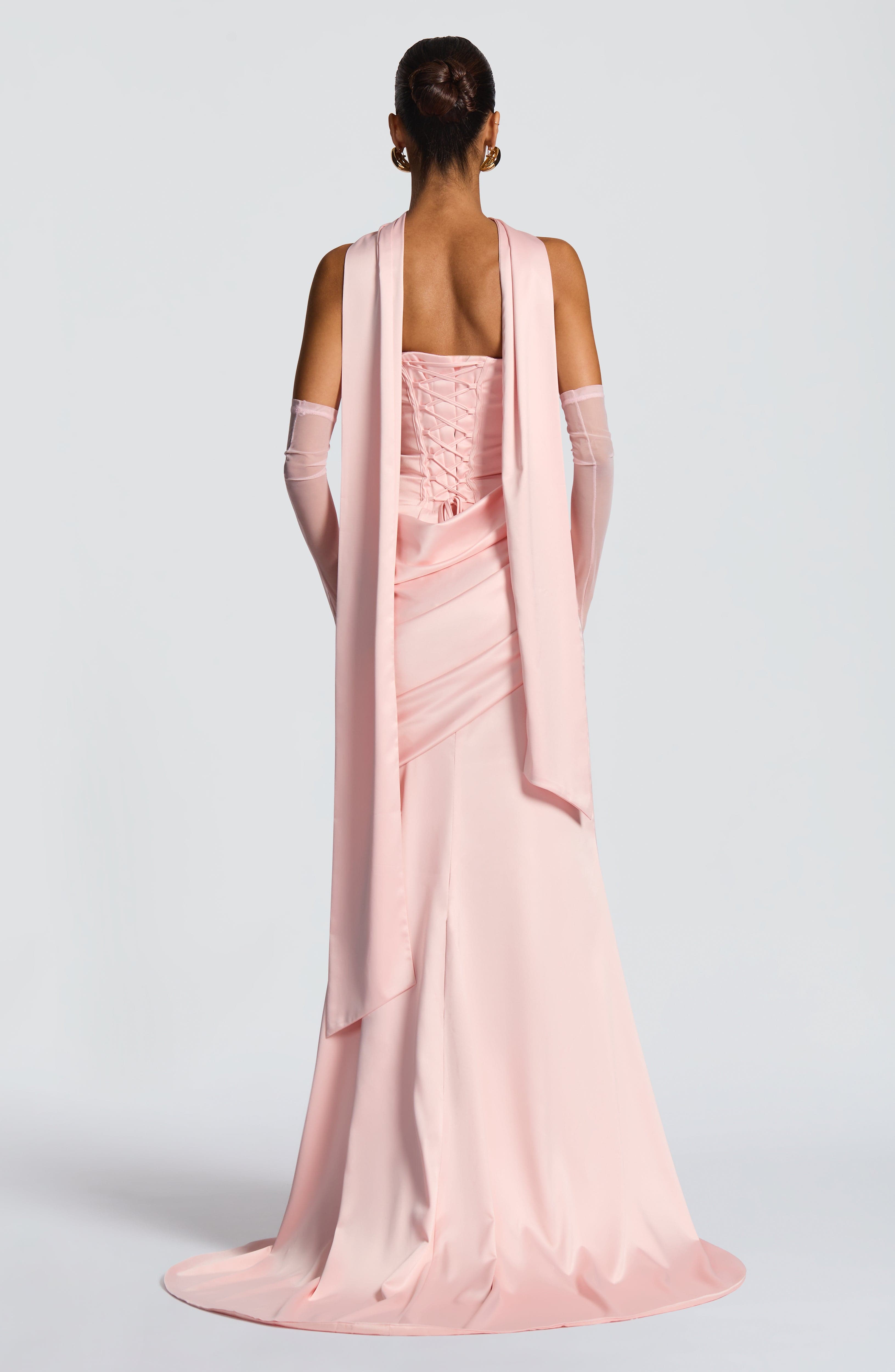 Kensington Pembe Maxi Elbise