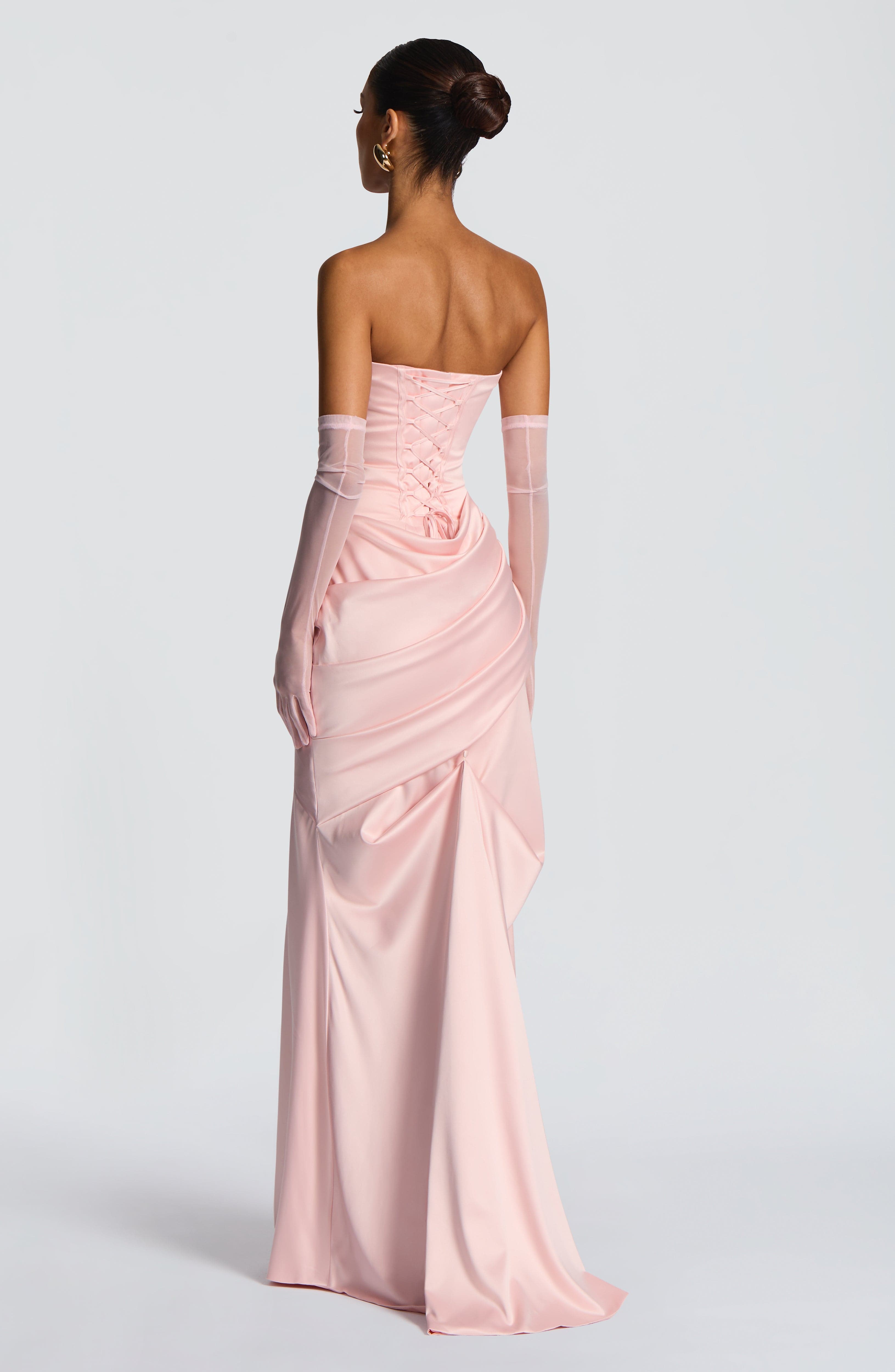 Kensington Pembe Maxi Elbise