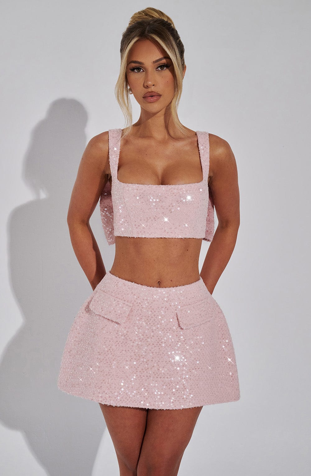 Pembe Kiri Mini Etek