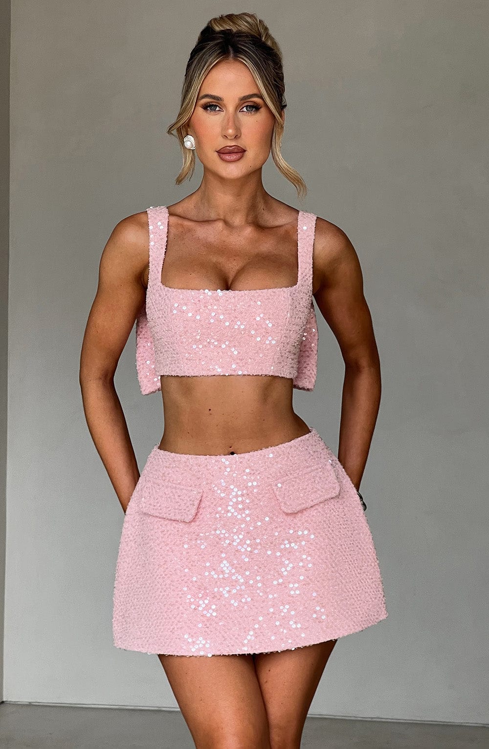 Pembe Kiri Mini Etek