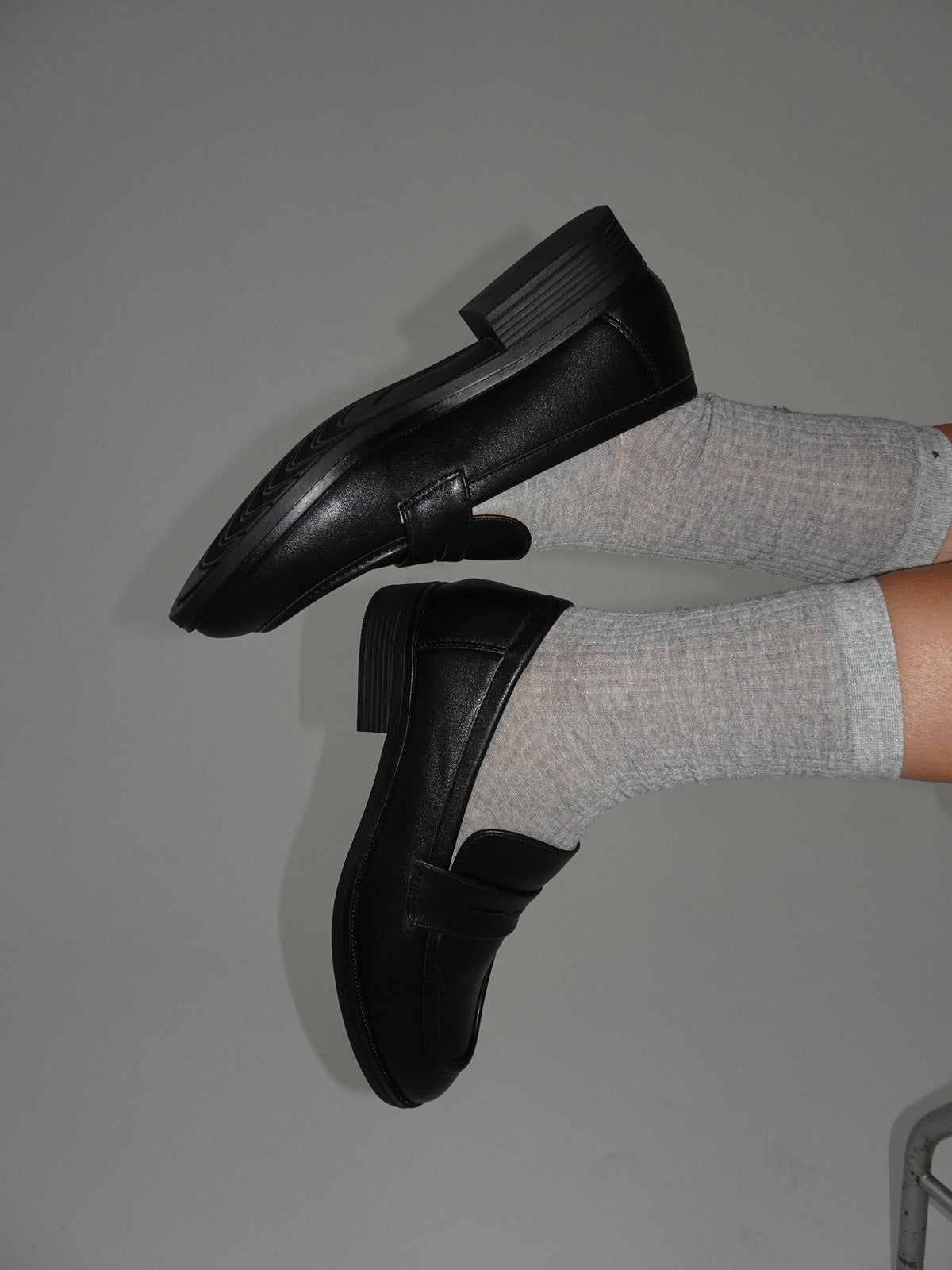 Blova Mat Siyah Loafer Ayakkabılar
