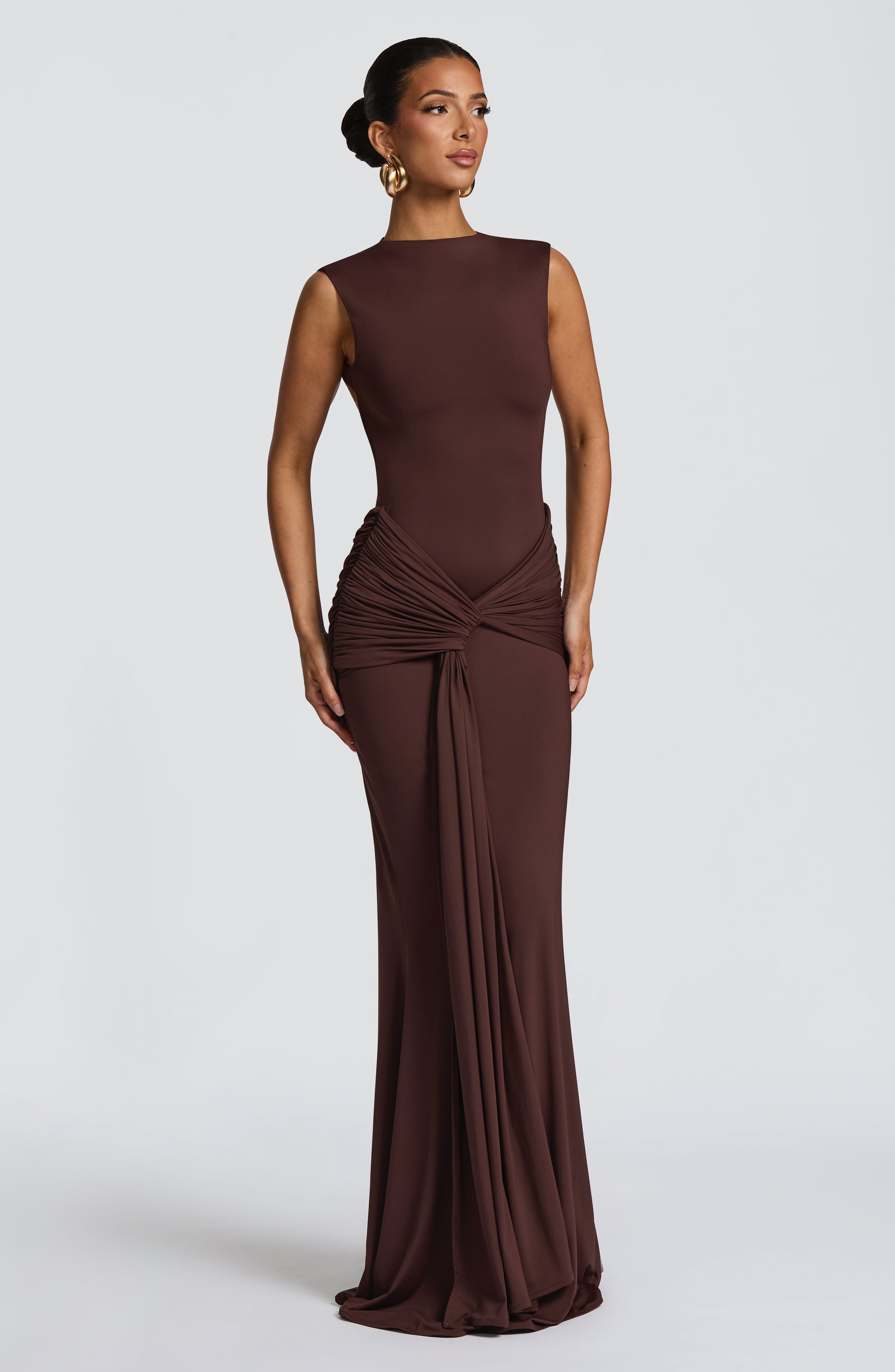 Lorenza Maxi Erik Moru Elbise