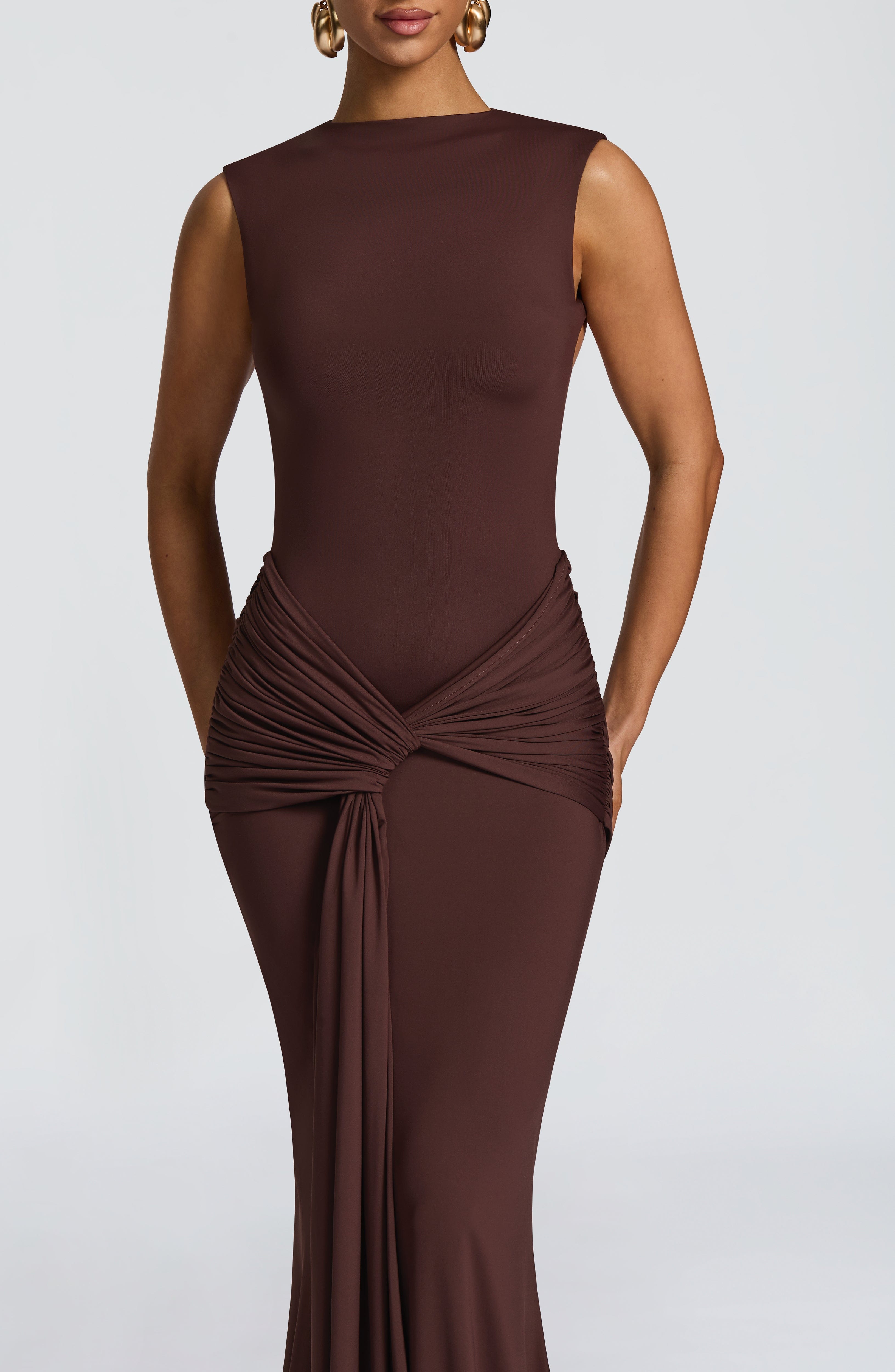 Lorenza Maxi Erik Moru Elbise
