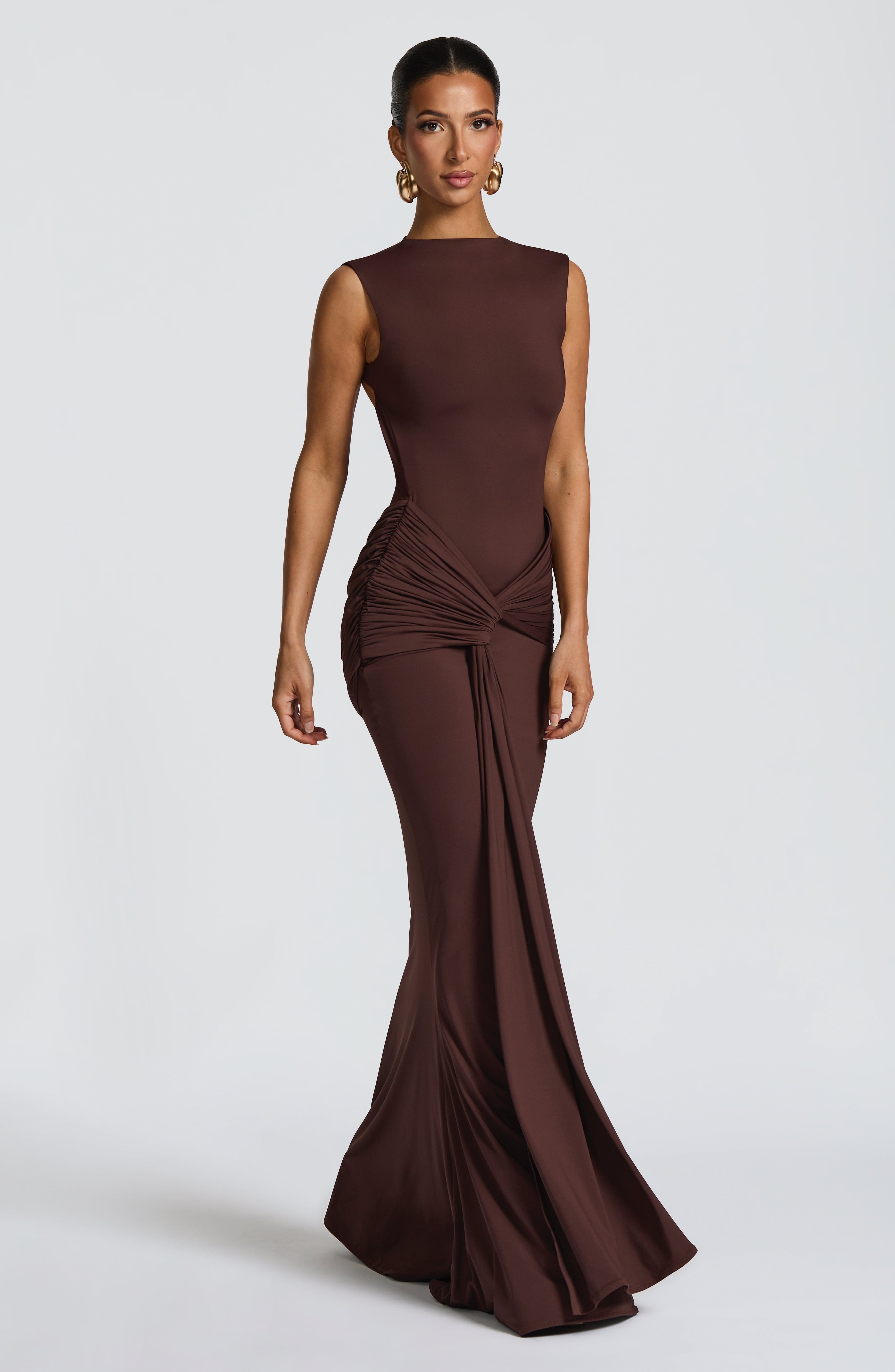 Lorenza Maxi Erik Moru Elbise
