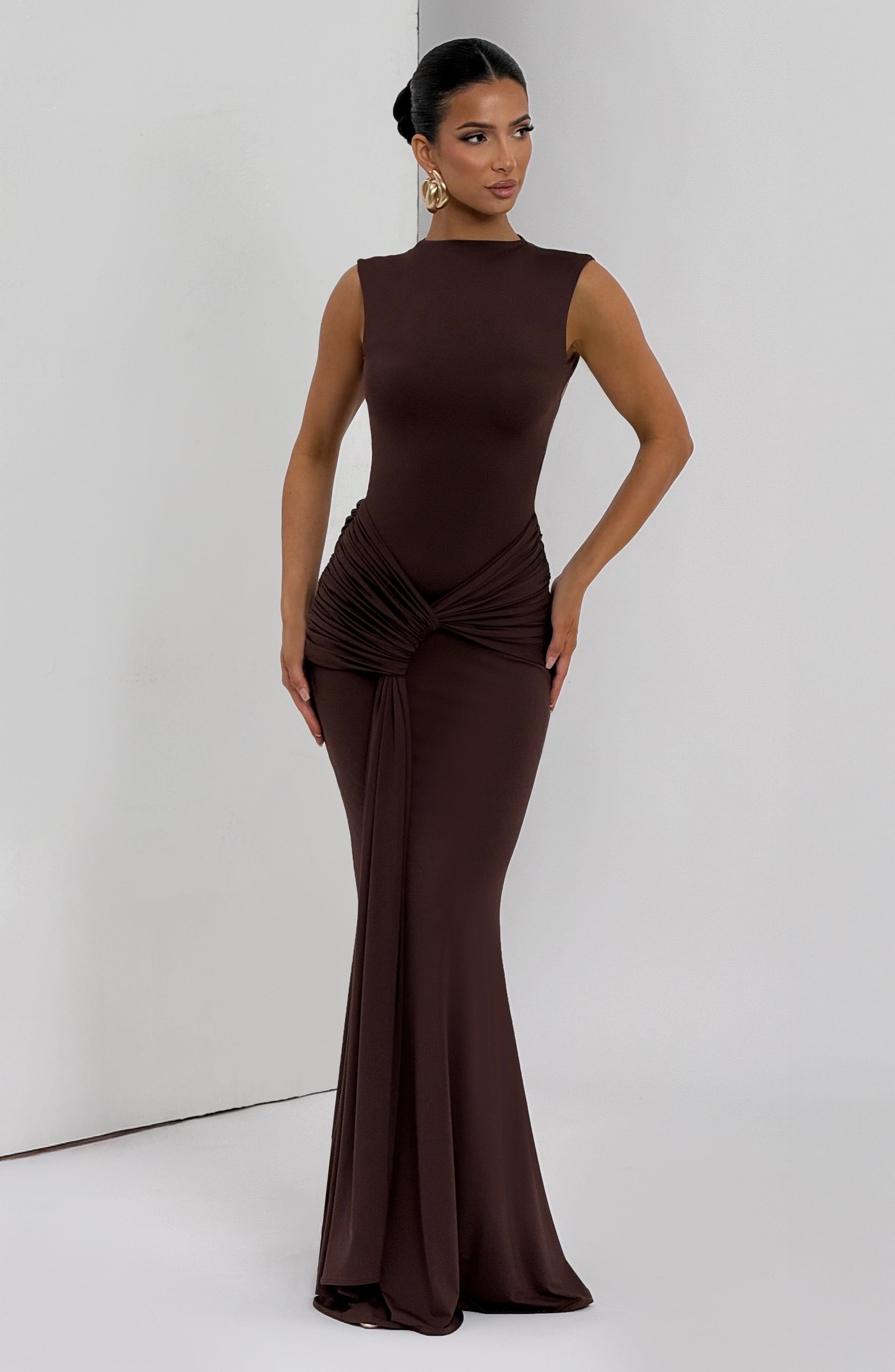 Lorenza Maxi Erik Moru Elbise