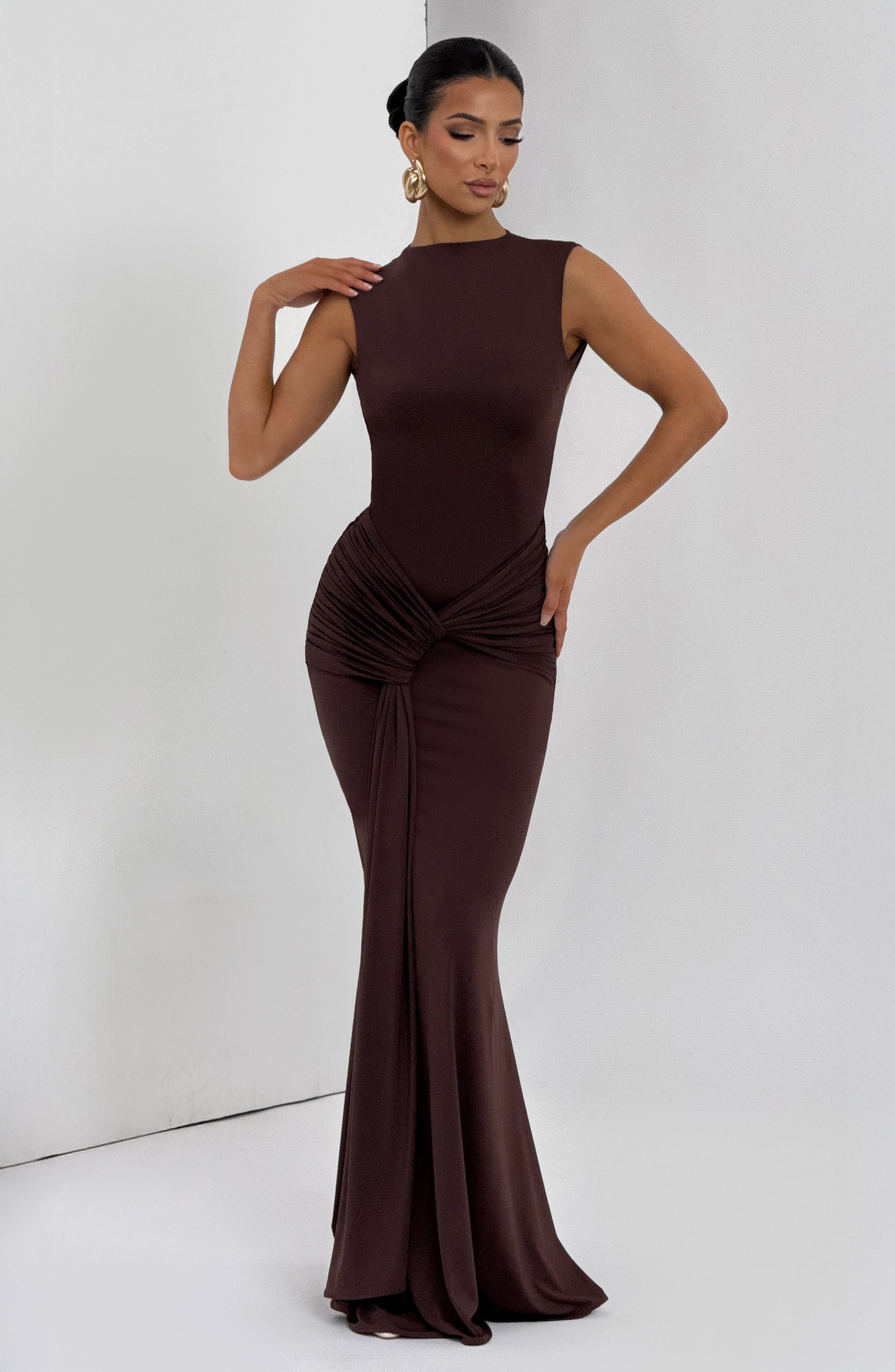 Lorenza Maxi Erik Moru Elbise