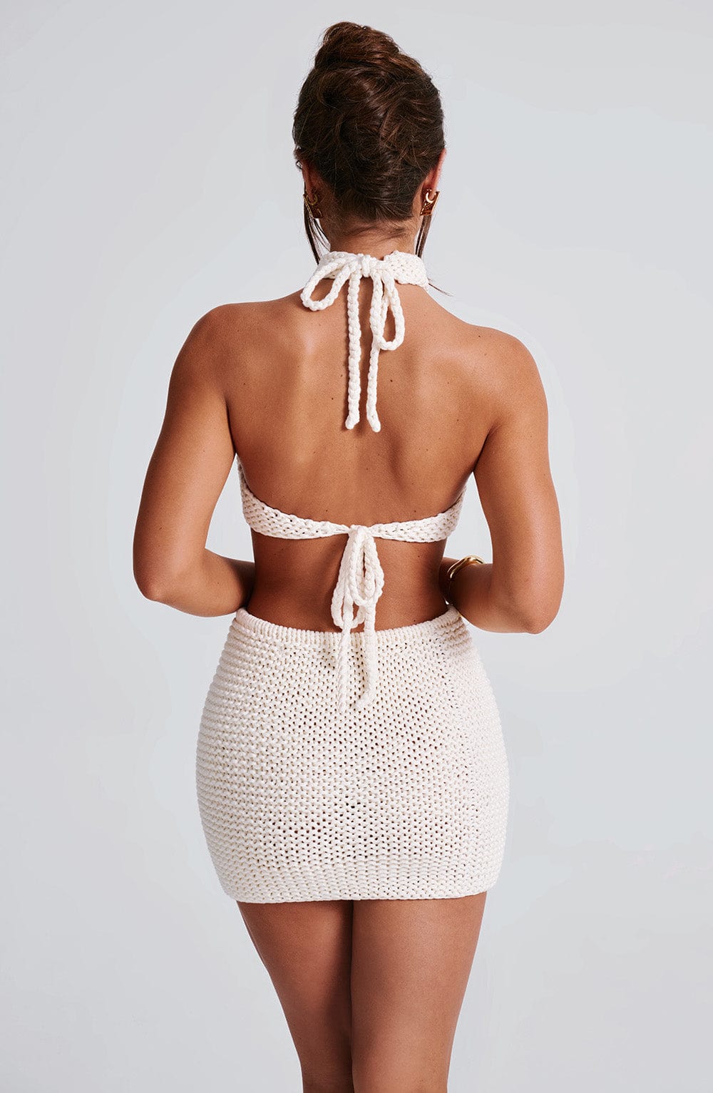 Margot Ekru Halter Üst