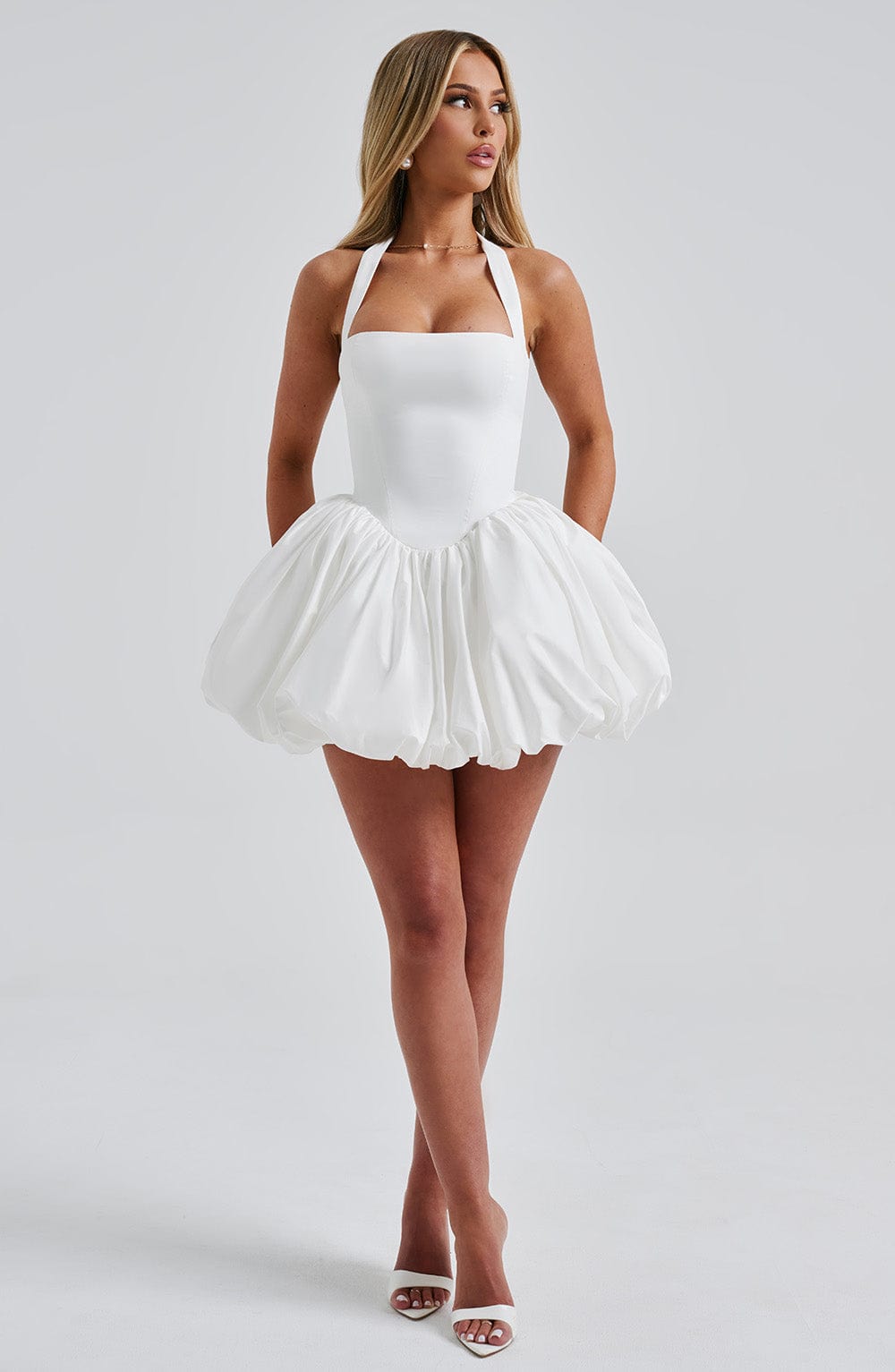 Maricia Mini Krem Elbise