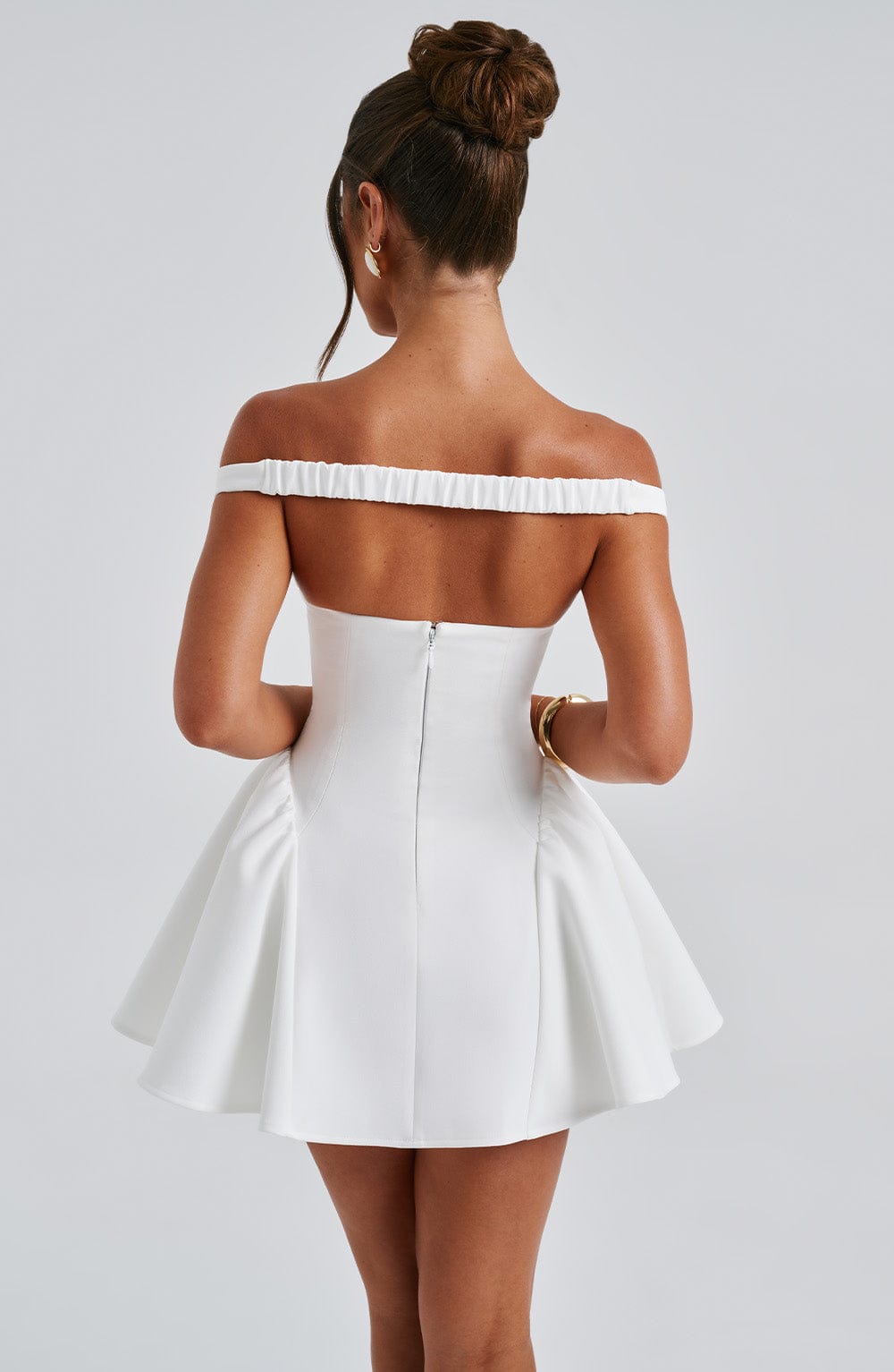 Marla Mini Krem Elbise