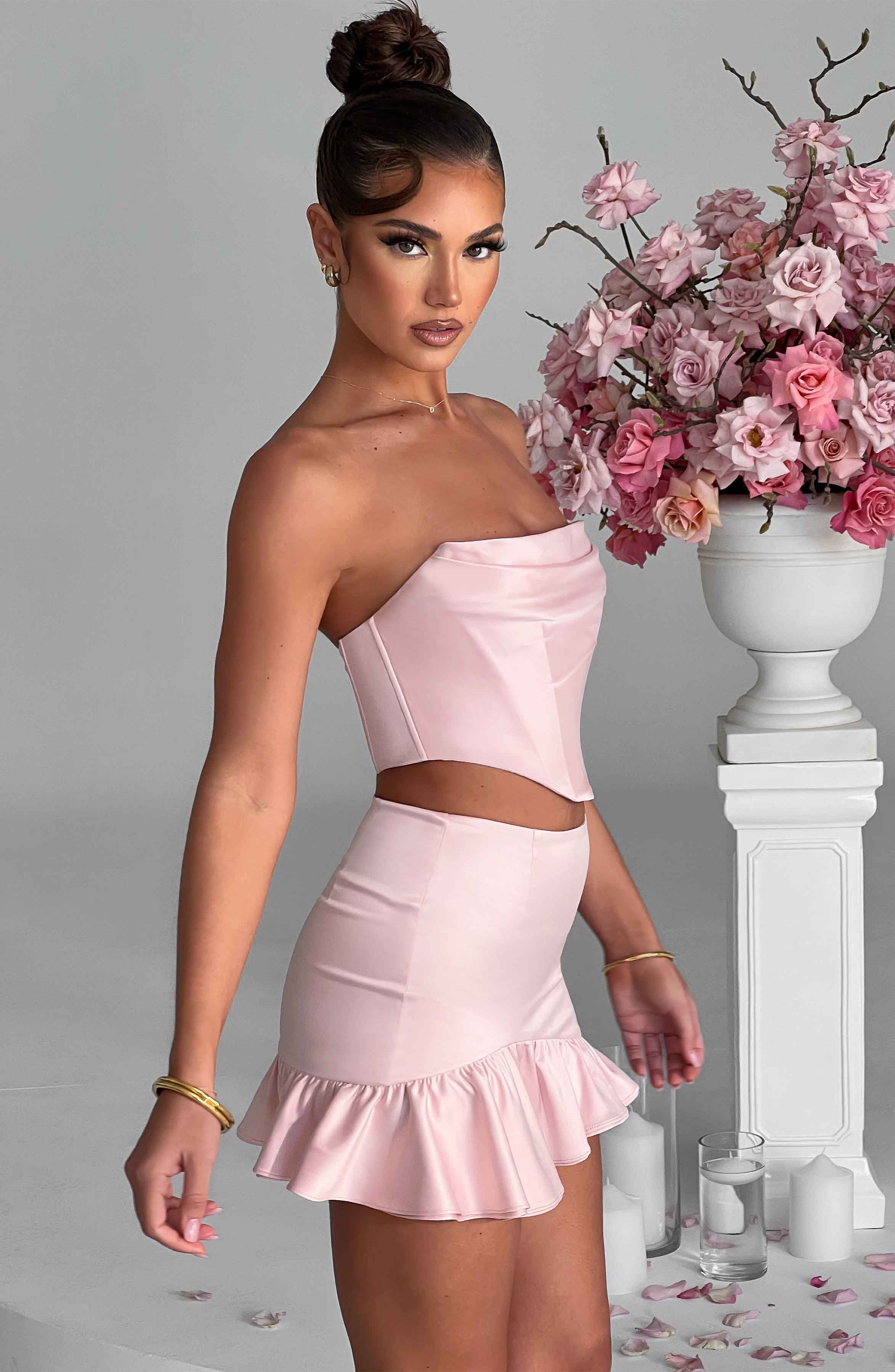 Maura Mini Pembe Etek