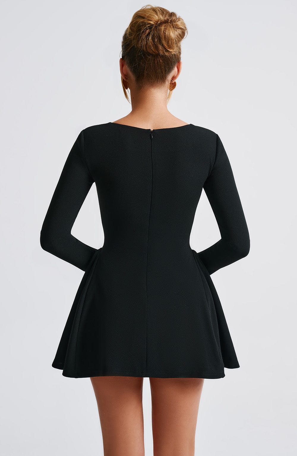 Megan Mini Siyah Elbise