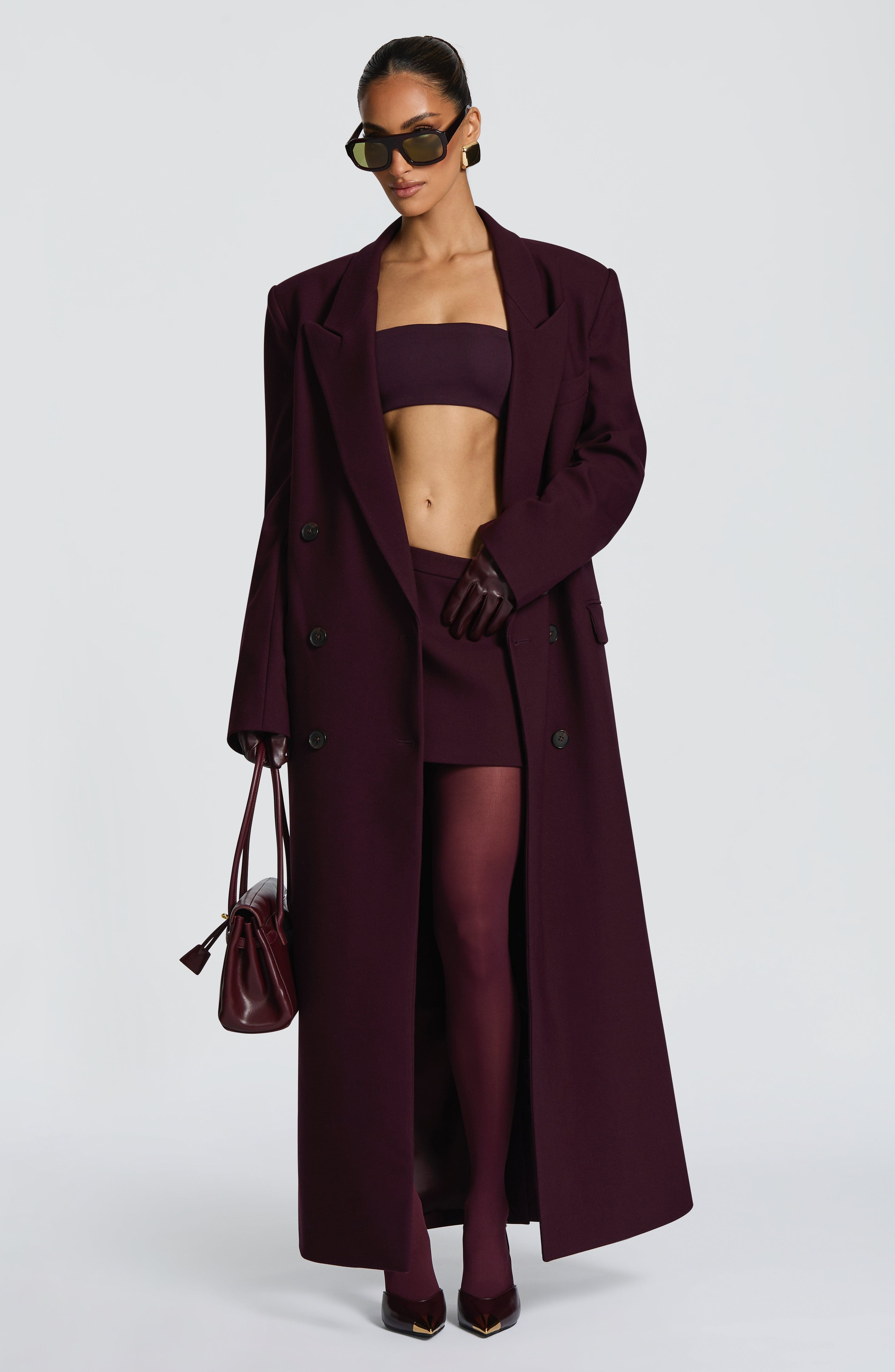 Michelle Palto - Kırmızı Kış Montu