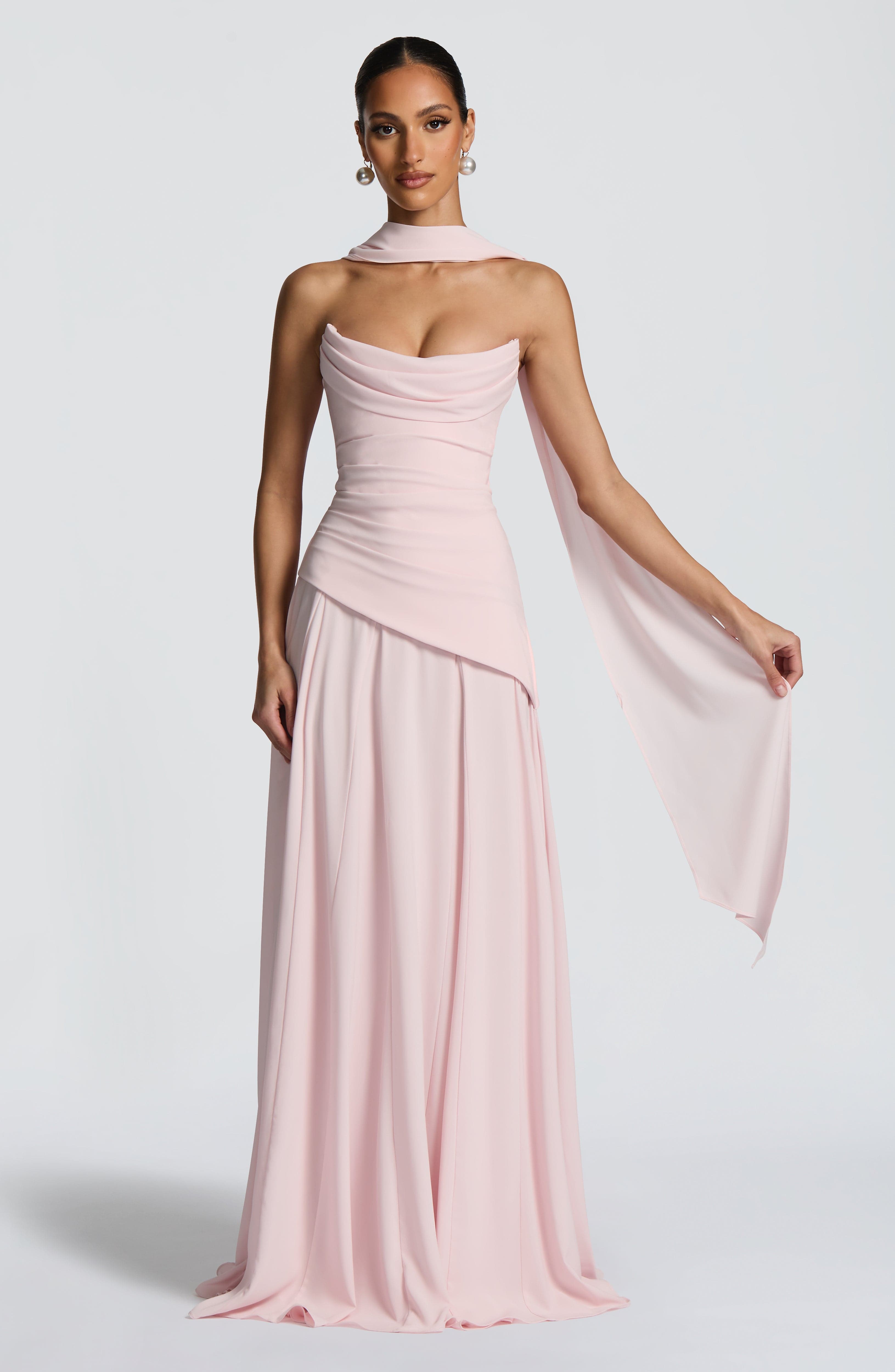 Patricia Pembe Maxi Elbise