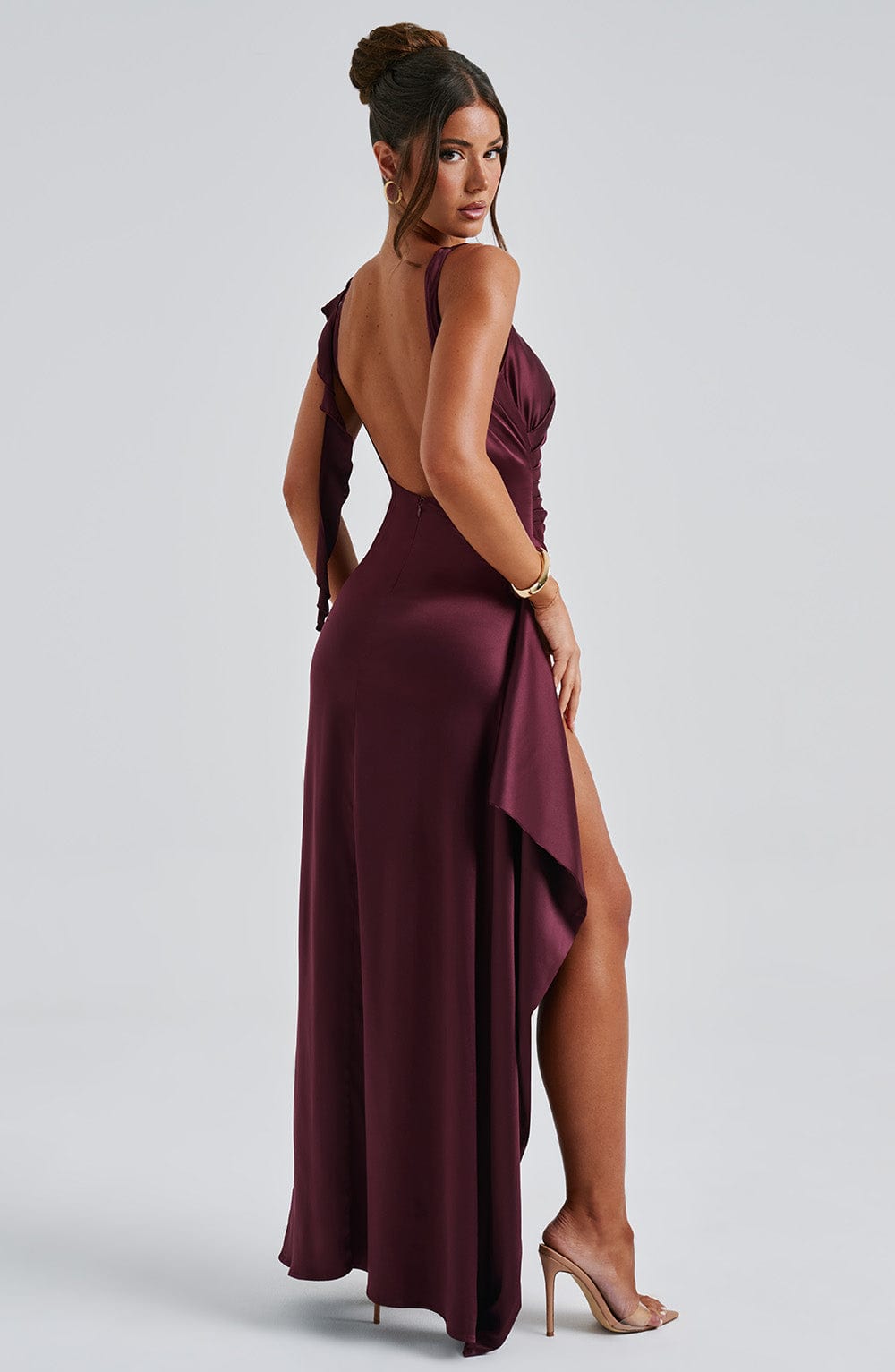 Peggy Maxi Kiraz Elbise