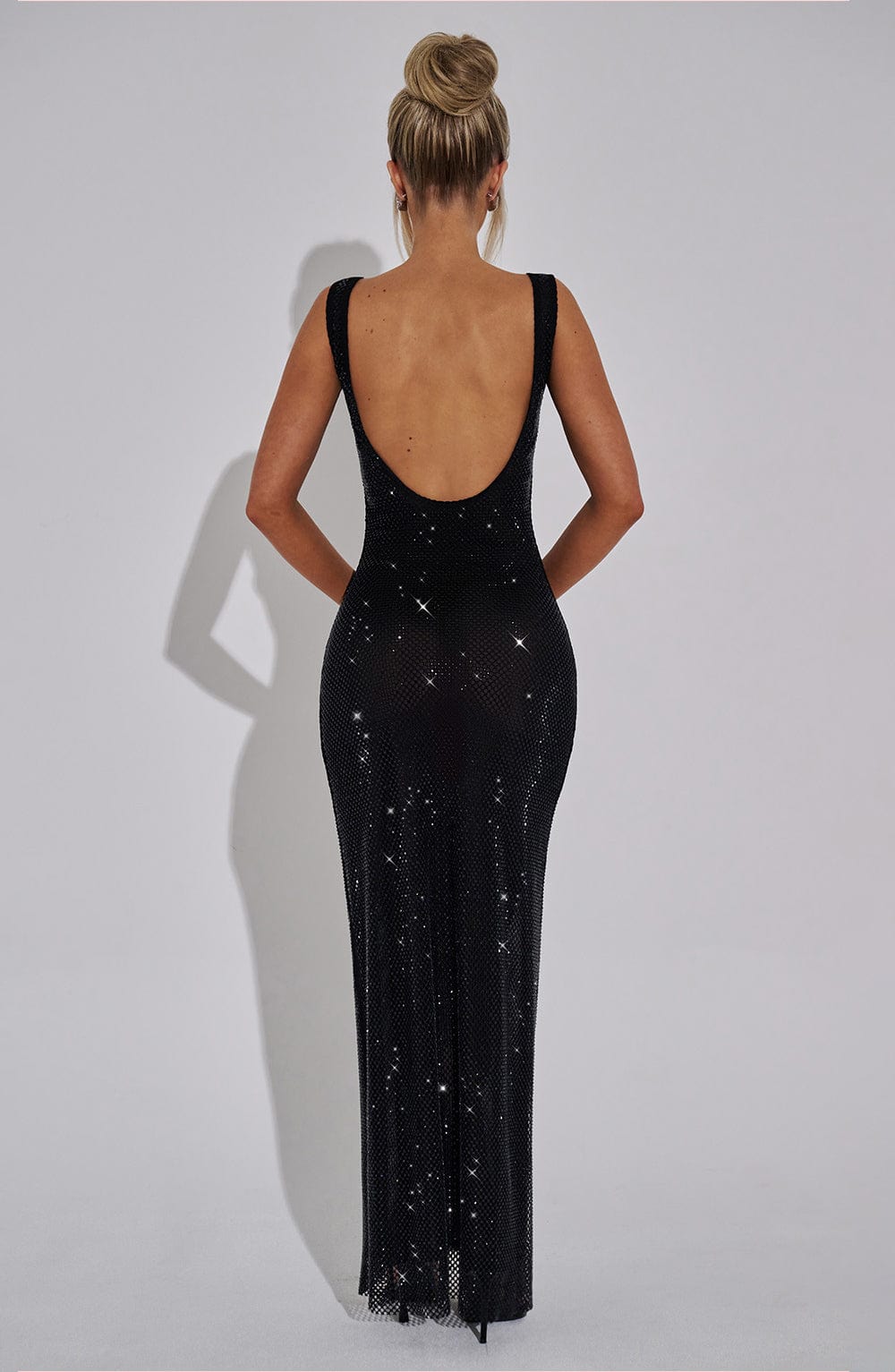 Petra Maxi Siyah Elbise