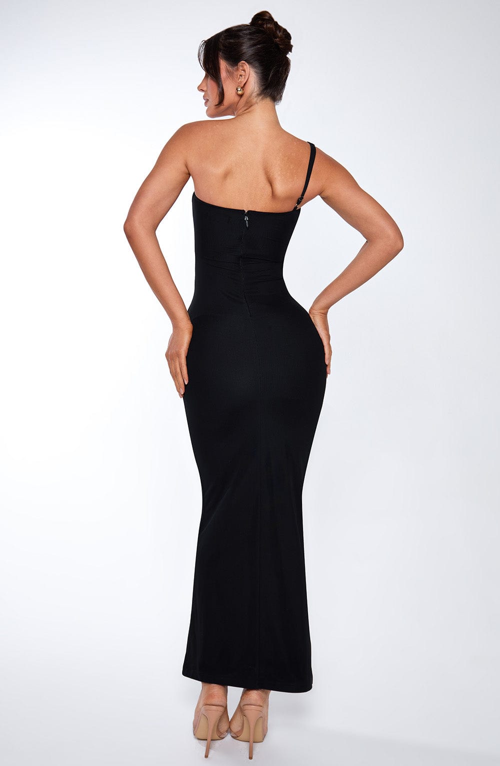 Phoenix Maxi Siyah Elbise