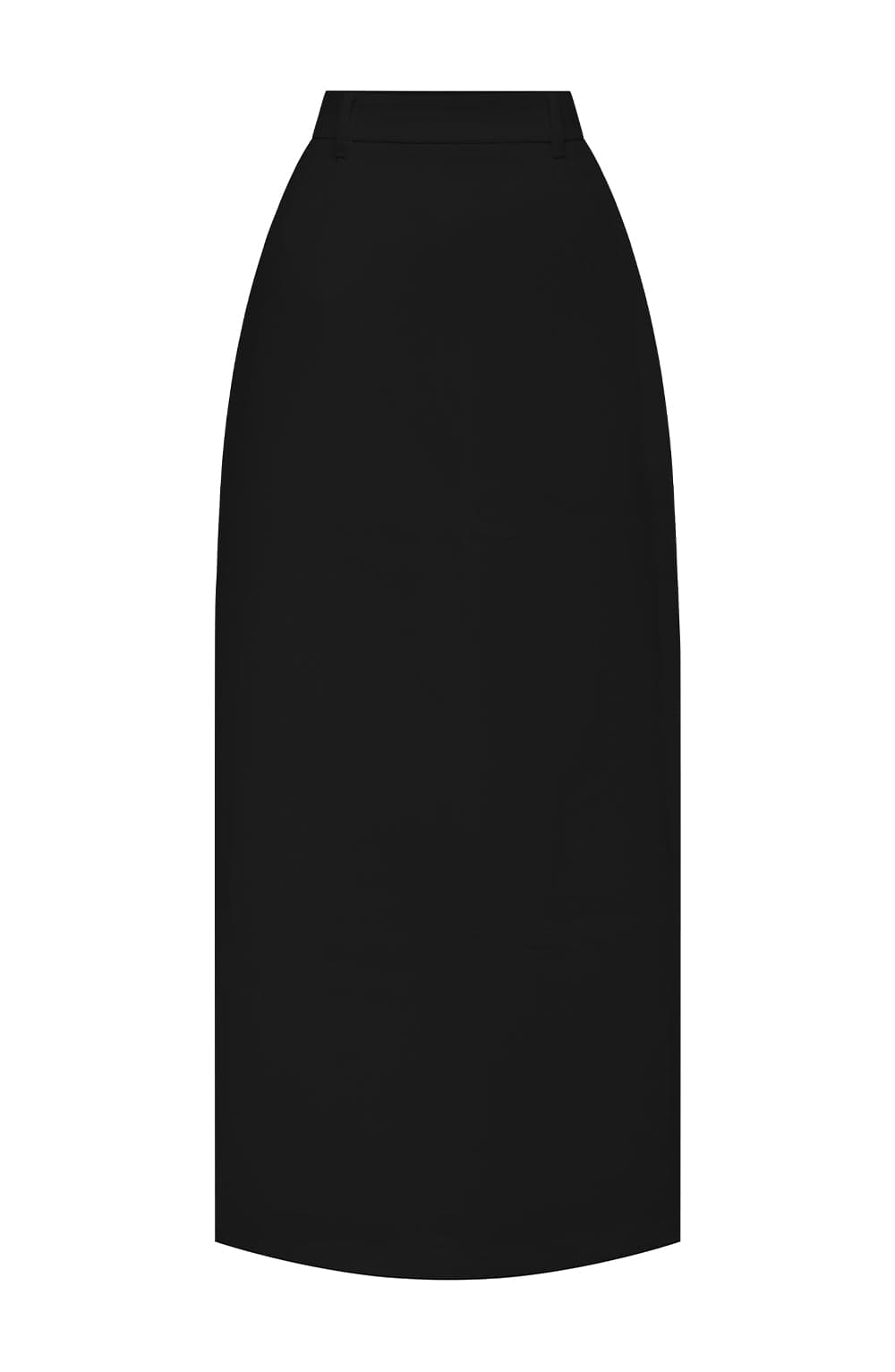 Siyah Piper Maxi Etek